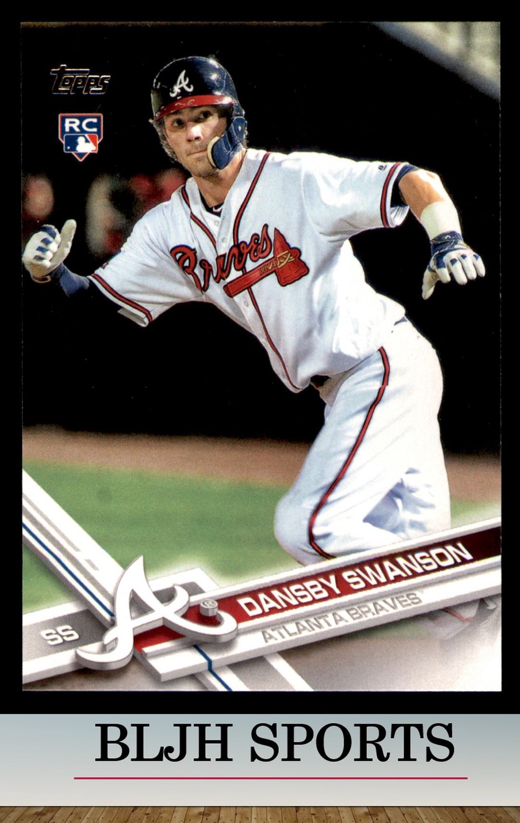 2017 Topps #87 Dansby Swanson Atlanta Braves RC (2C8)