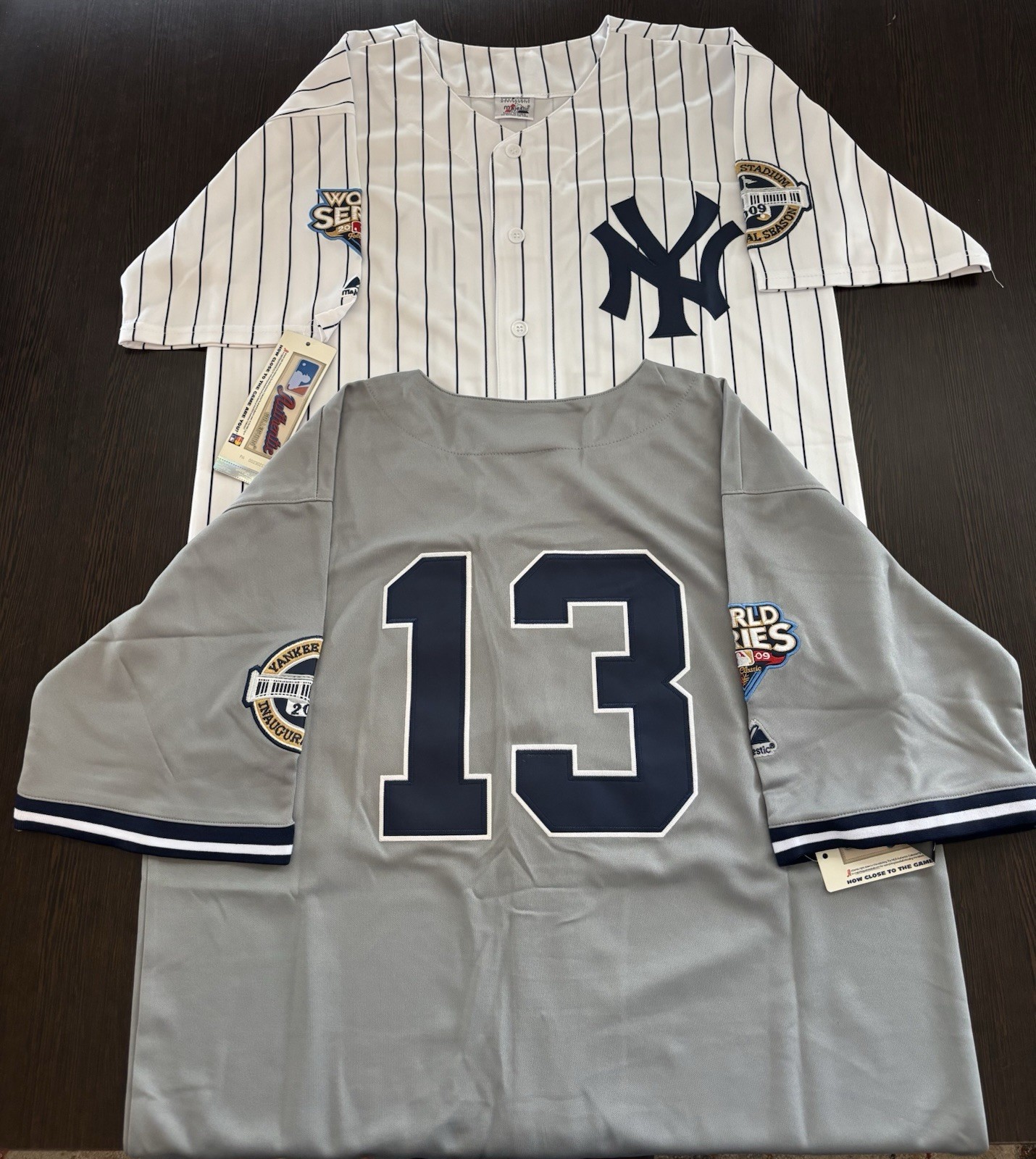 Alex Rodriguez 2009 New York Yankees World Series Men’s Jersey! Ships Same Day!