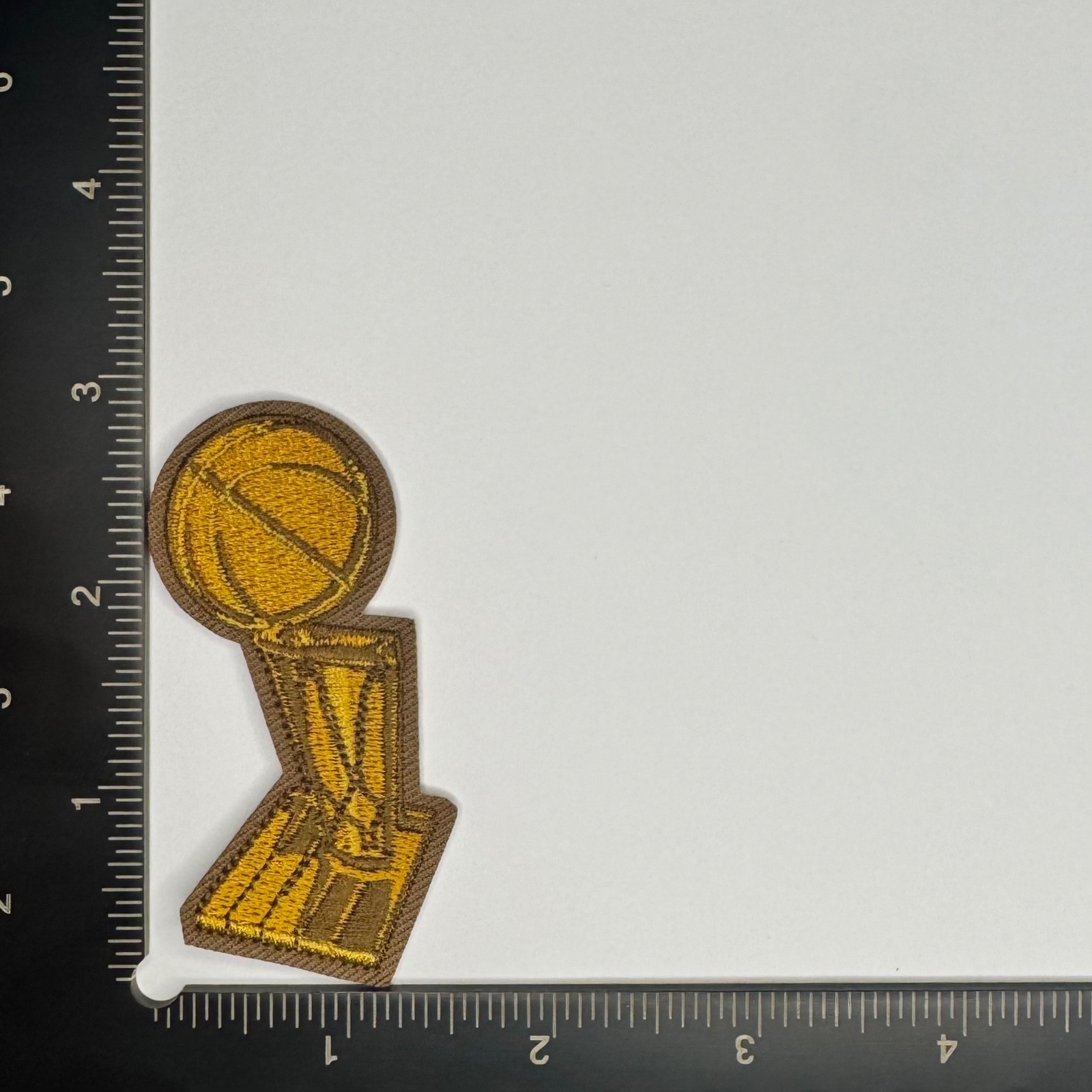 Basketball Jersey Patches NBA Finals & Trophy Set Iron On Patch Larry O’Brien