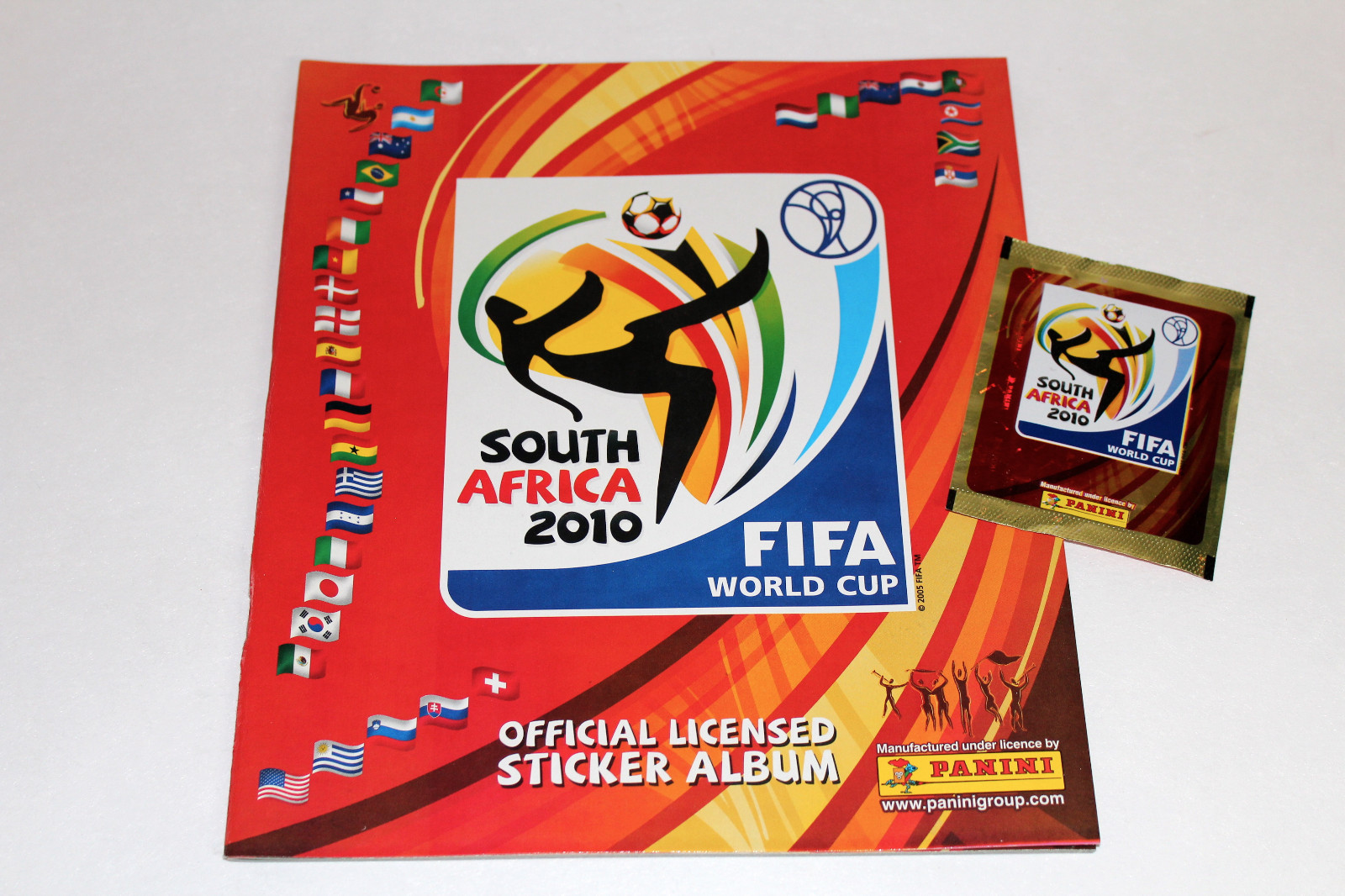 Panini WC WM 2010 South Africa – 1 X Empty Album Edition South America