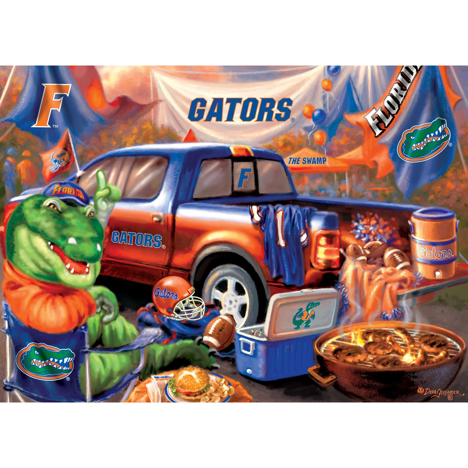 MasterPieces – Florida Gators – NCAA Gameday 1000 Piece Jigsaw Puzzle