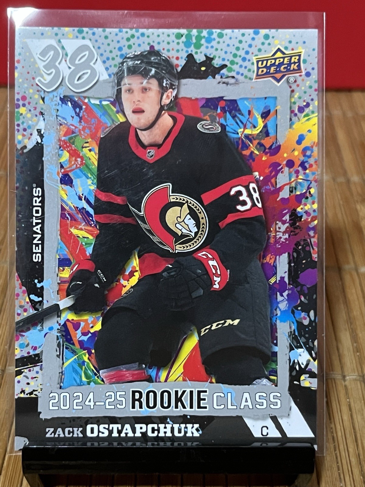 2024-25 Upper Deck Series 2 Rookie Class #RC-18 Zack Ostapchuk