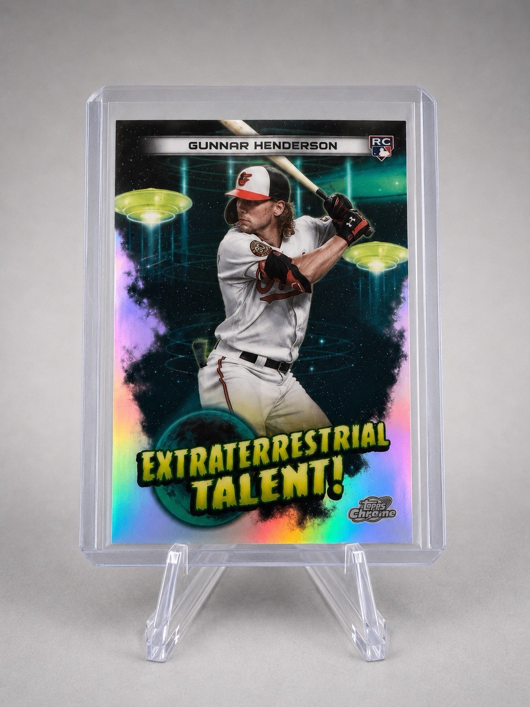 2023 Topps Cosmic Extraterrestrial Talent #ET-6 Gunnar Henderson RC (ORIOLES) !