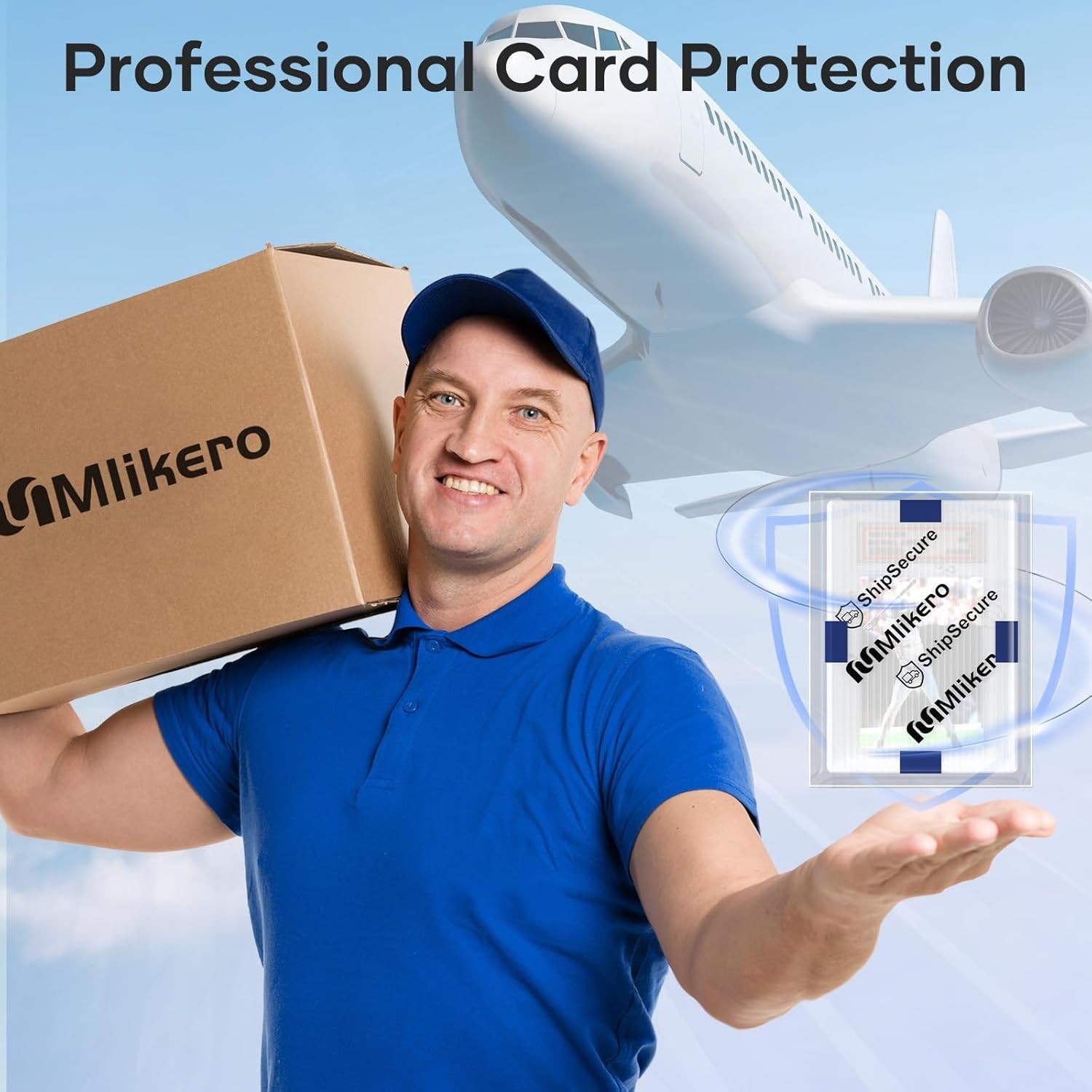 Card Protectors Trading Cards Shipping Supplies, 120-Pack 4” X 6” Graded Card