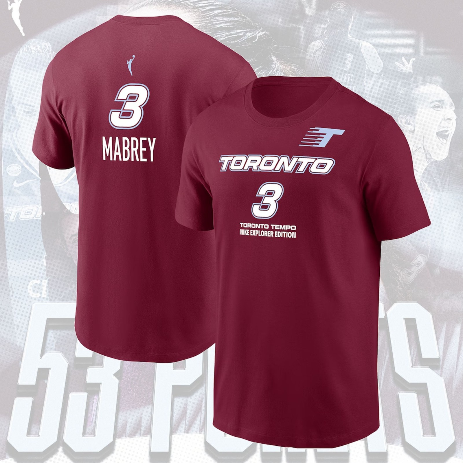 FASTSHIP! Marina Mabrey #3 Toronto Tempo 2026 Name & Number Gift For Fans
