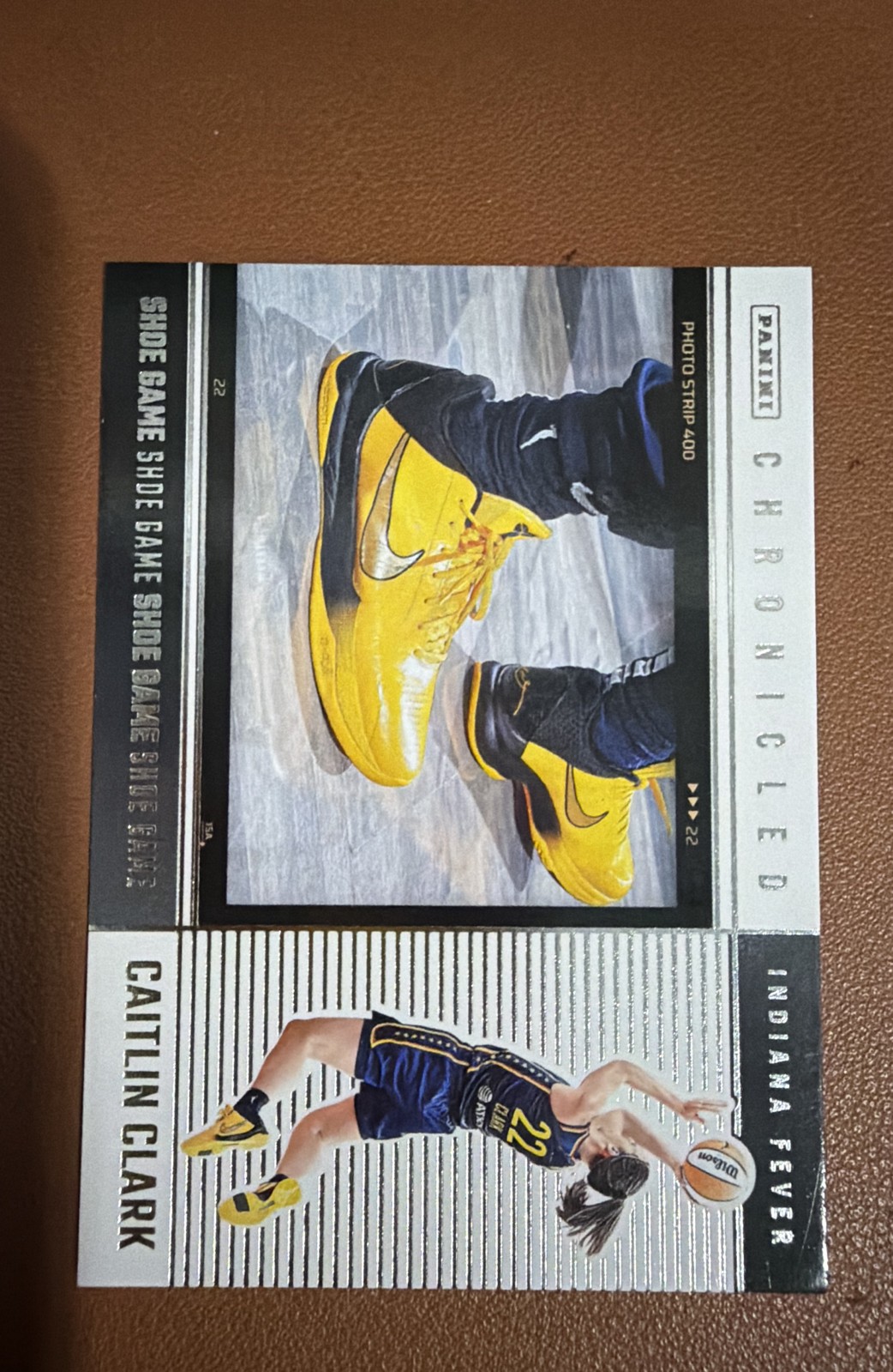 2025 Panini Caitlin Clark Chronicled – Shoe Game Caitlin Clark #76