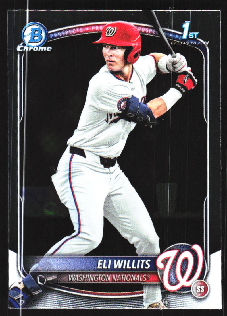 2025 Bowman Draft #BDC-1 Eli Willits Chrome