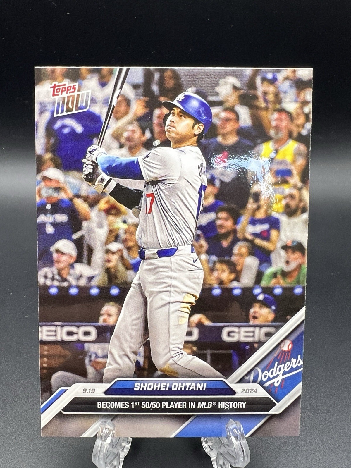 2025 Topps Now #722 Shohei Ohtani 50/50