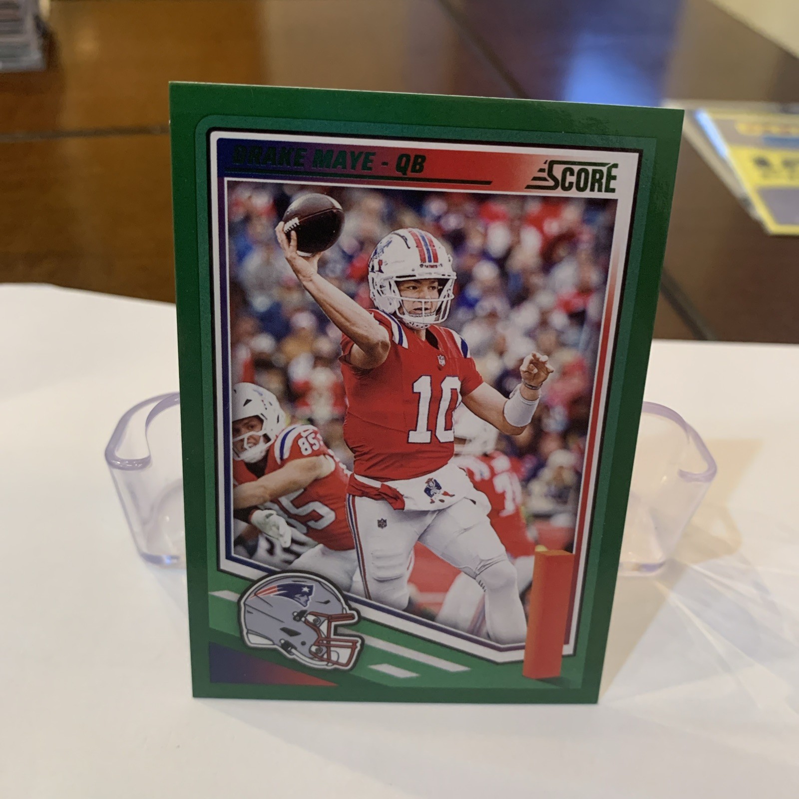 2025 Score – Drake Maye #27 Green Patriots