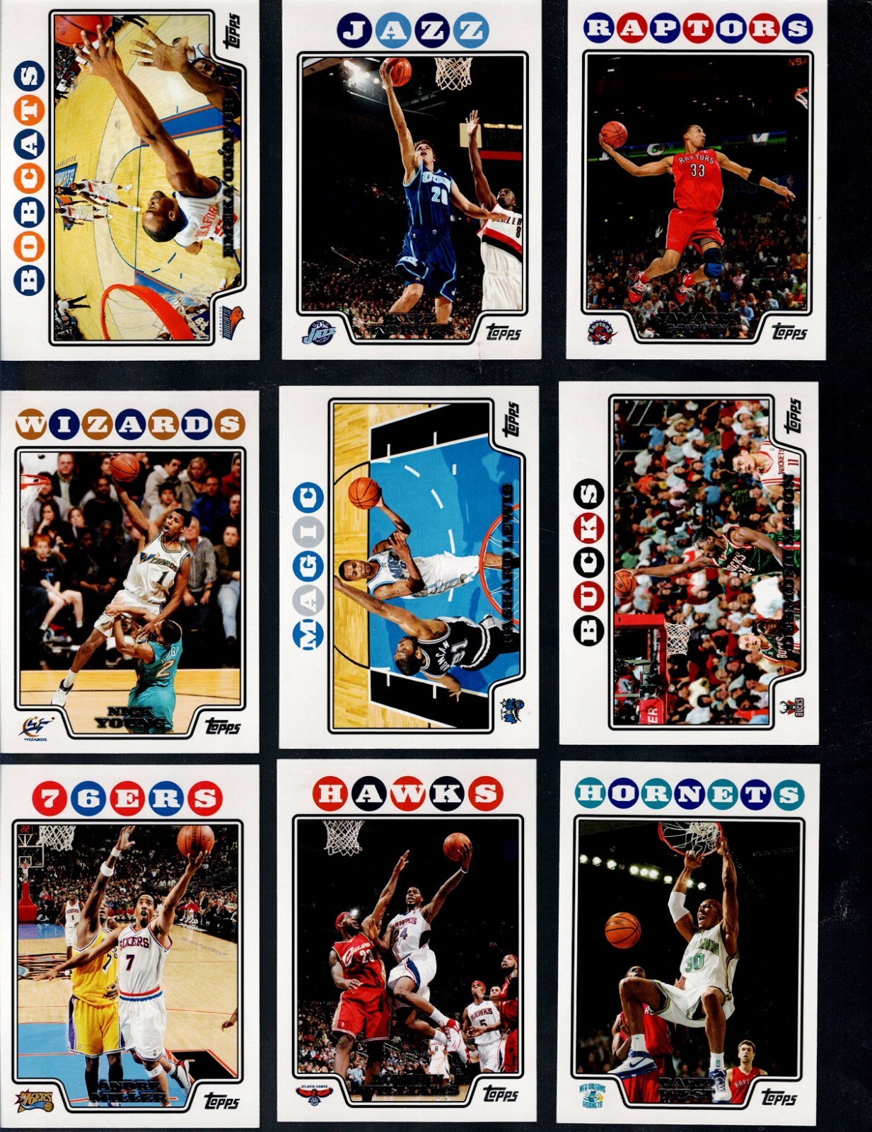 2008-09 TOPPS BASKETBALL COMPLETE YOUR SET U PICK 1-250