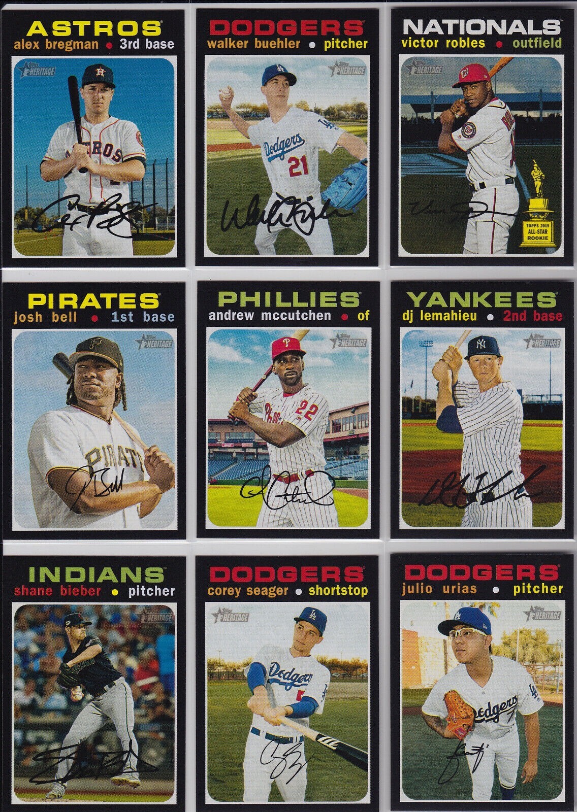 2020 Topps Heritage Short Print 401-500 You Pick Finish Your Set