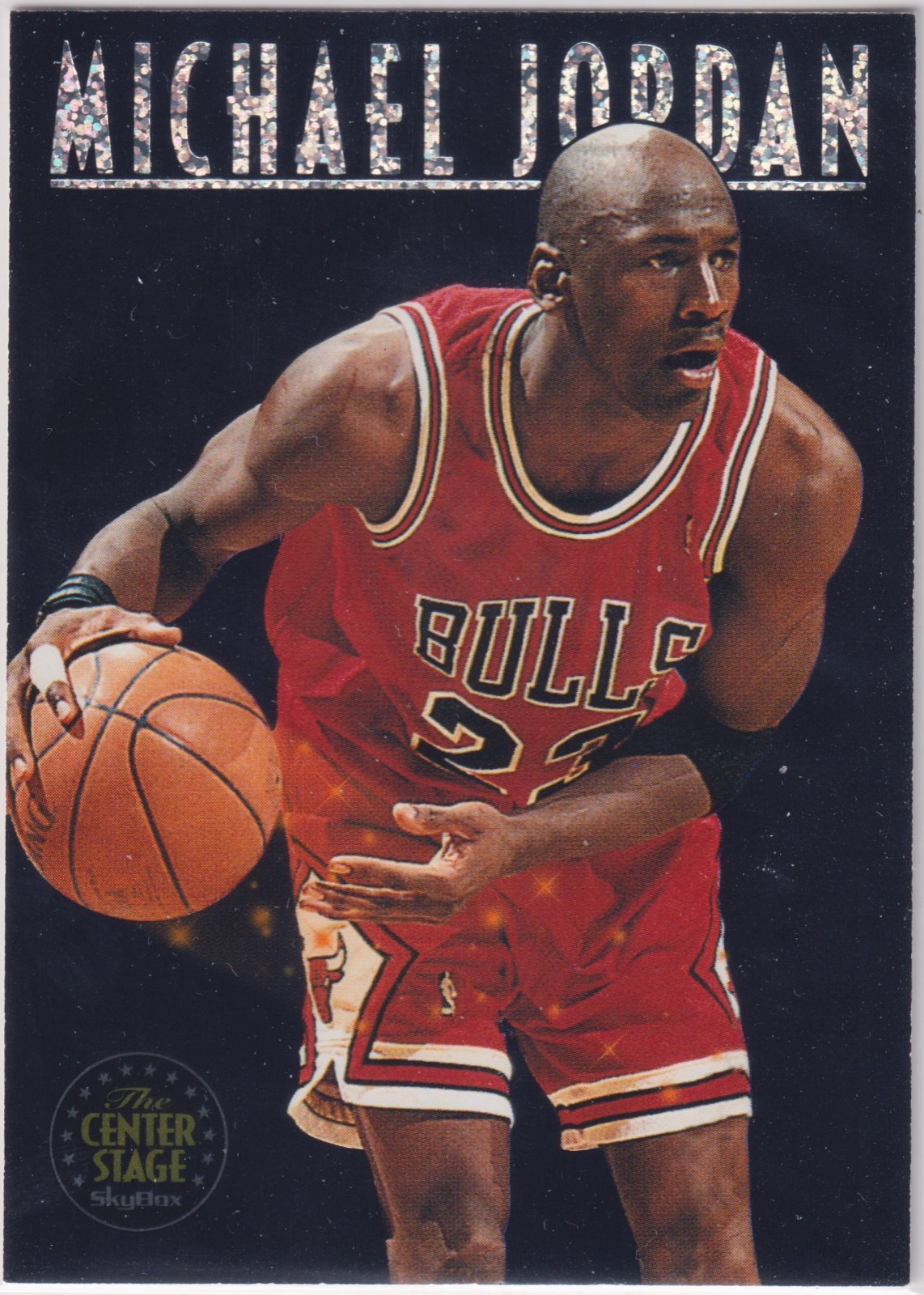 1993-94 Skybox Premium The Center Stage Michael Jordan #CS1 HOF