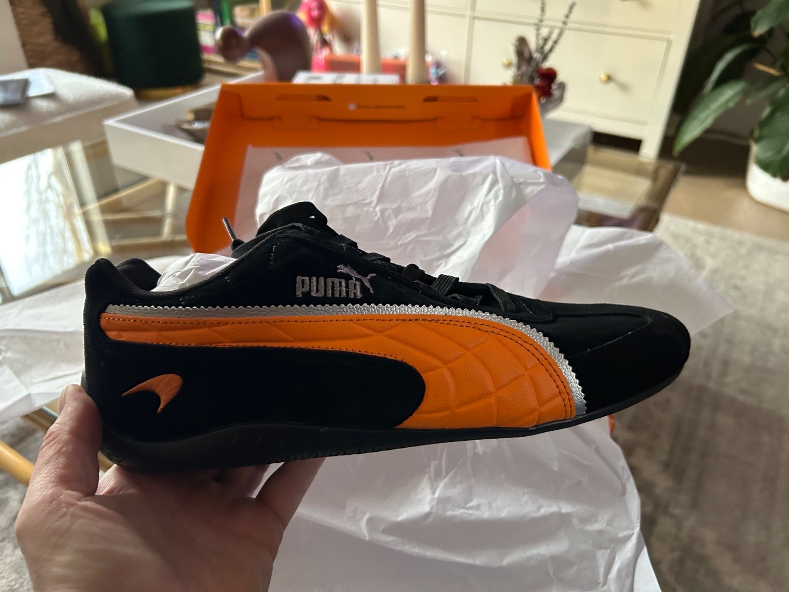 McLAREN RACING PUMA SPEEDCAT US 10.5 motorsport FORMULA 1 F1 lando oscar IN-HAND