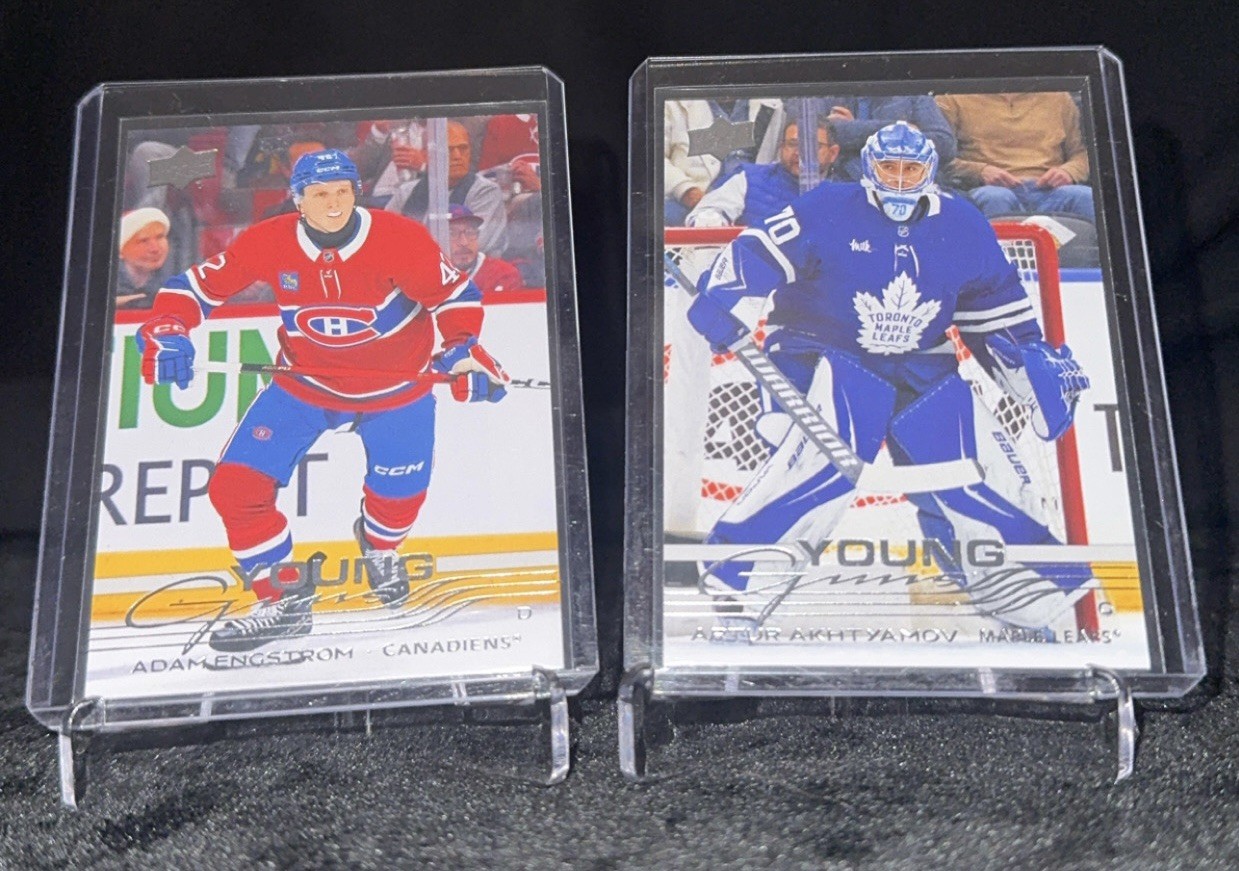 2025-26 Upper Deck Extended Series Full Young Guns & Draft Day Set #701-750