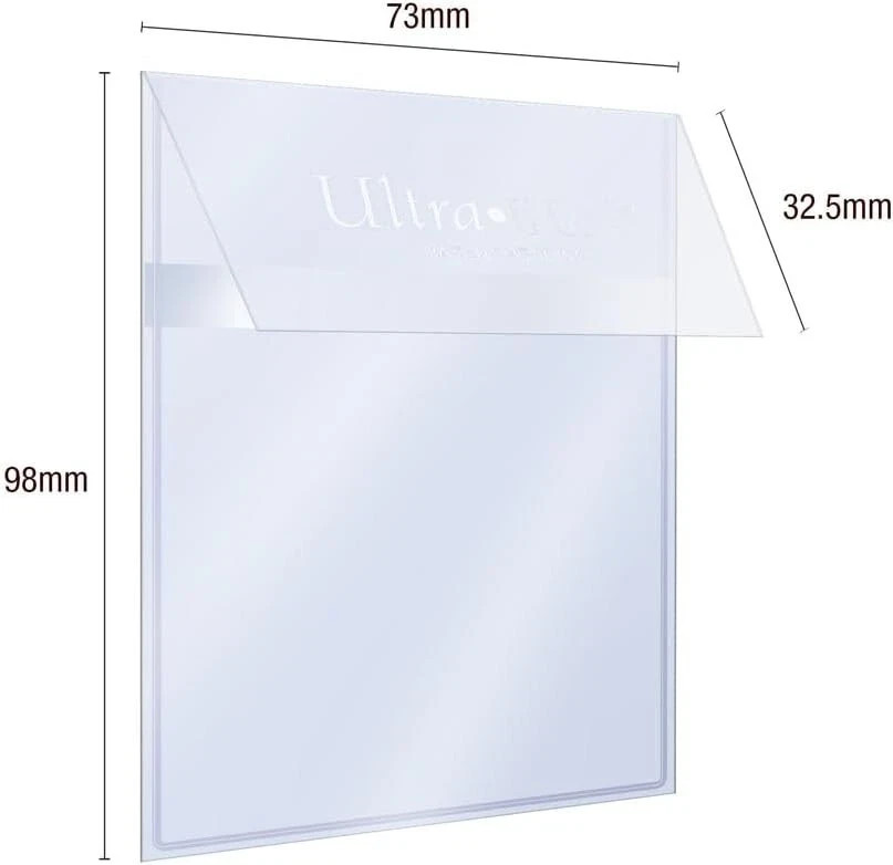 Ultra PRO 25 Count 720° Card Preserver Protection Resealable Ultra Clear Card