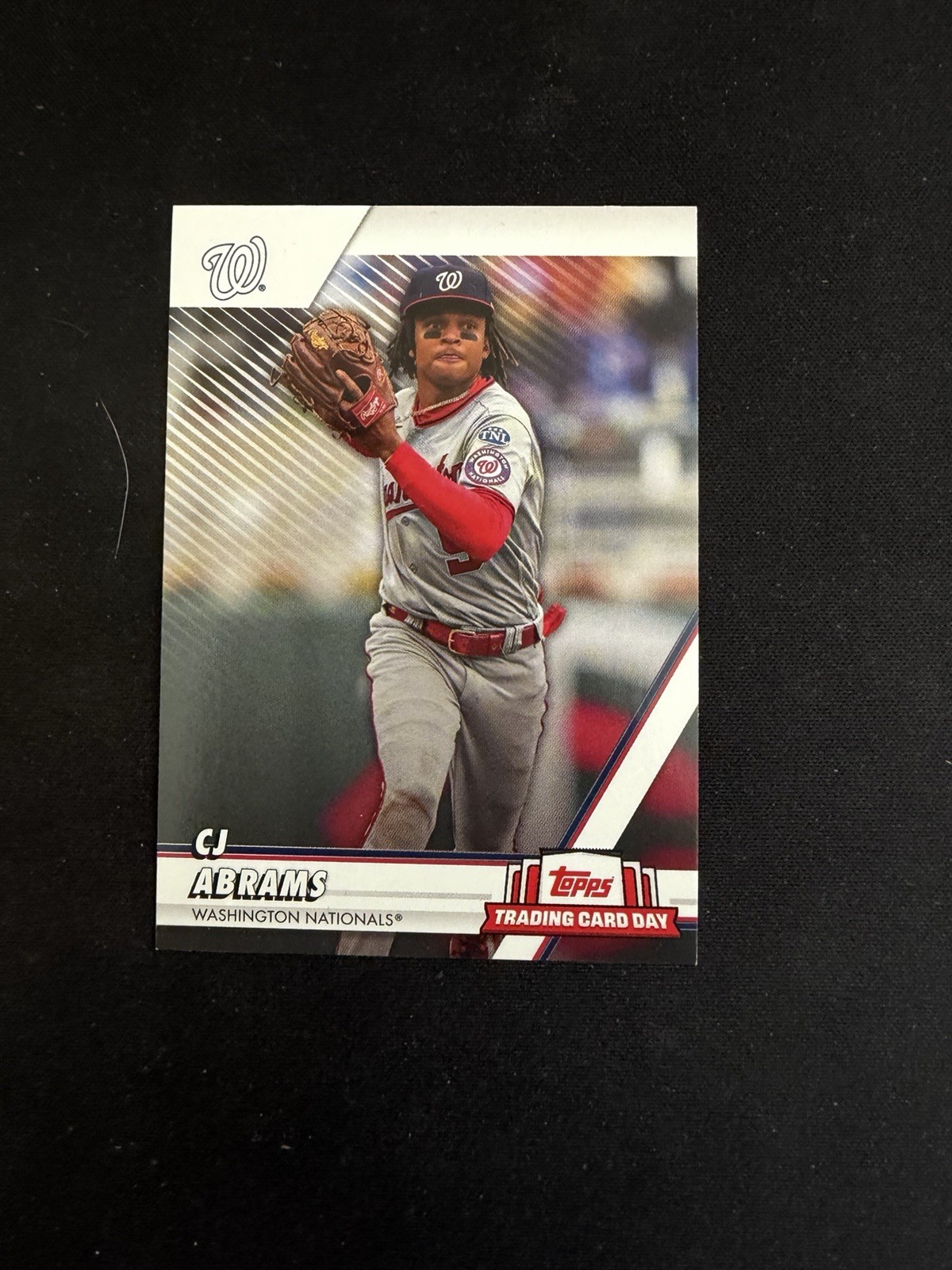 2024 Topps Trading Card Day – C.J. Abrams #NTCDB30