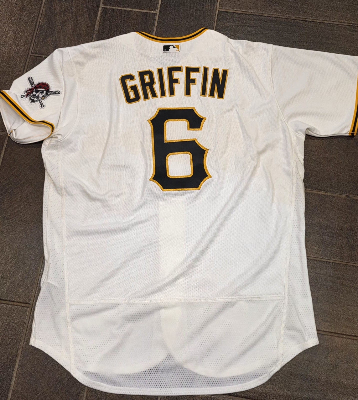 Konnor Griffin Pittsburgh Pirates 2026 Nike Authentic Game Jersey Size 48