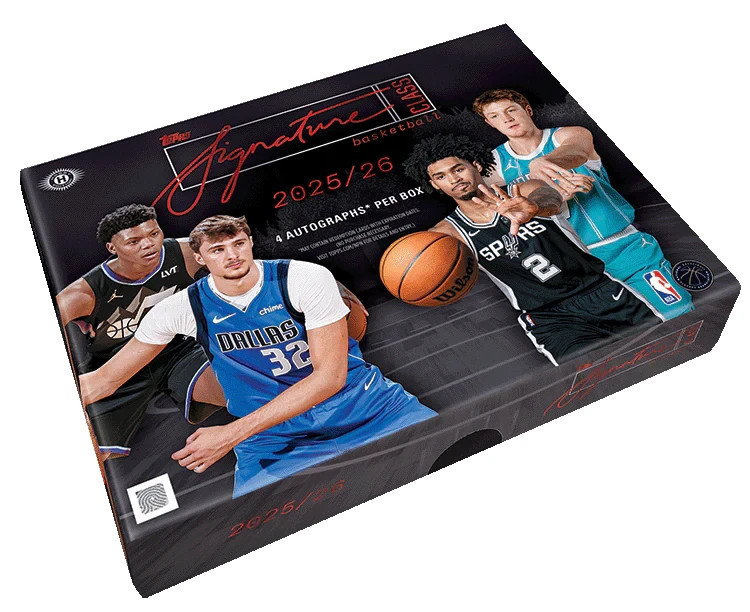 2025/26 Topps Signature Class Basketball Jumbo Box