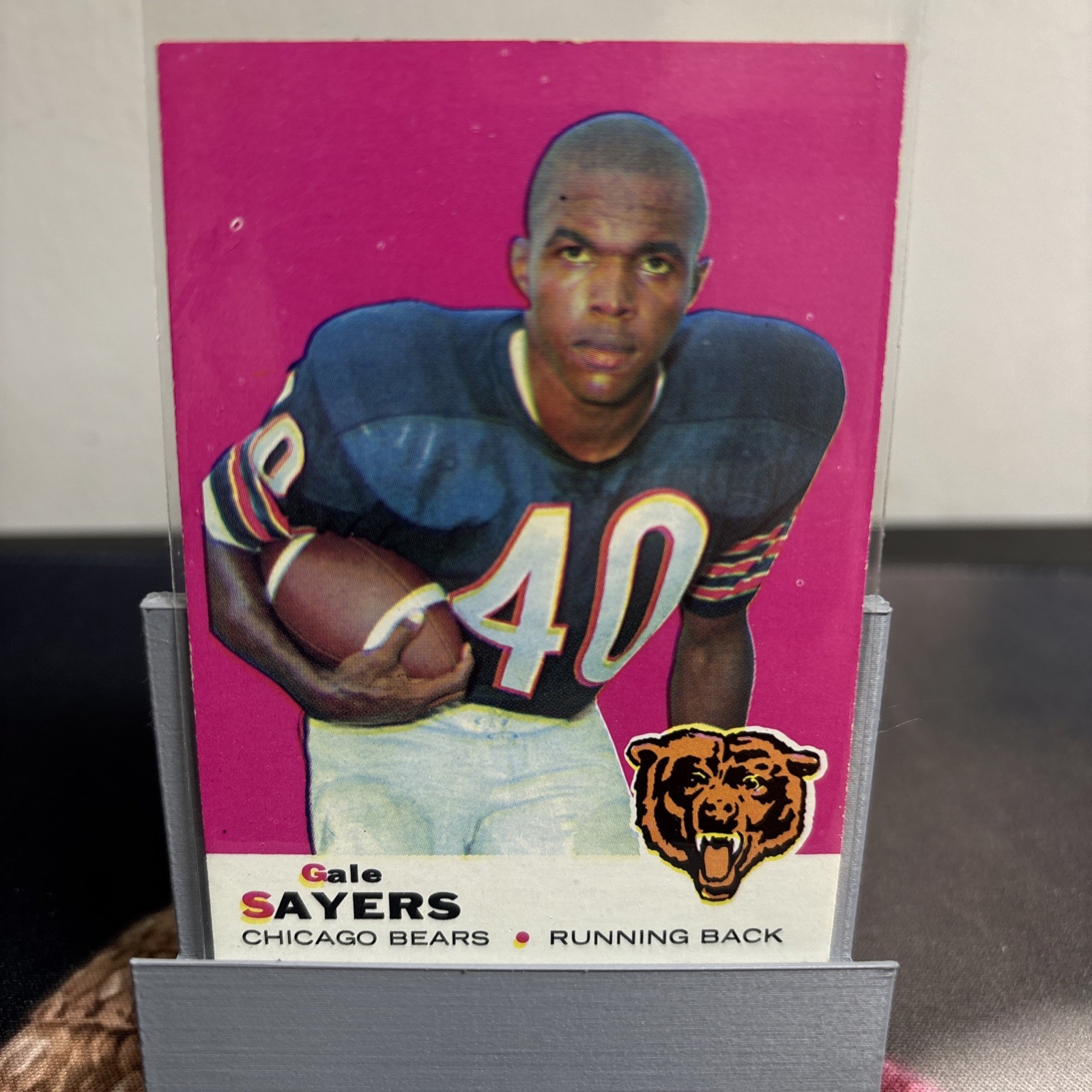 Gale Sayers 1969 Topps #51 Chicago Bears Vintage Football Card HOF