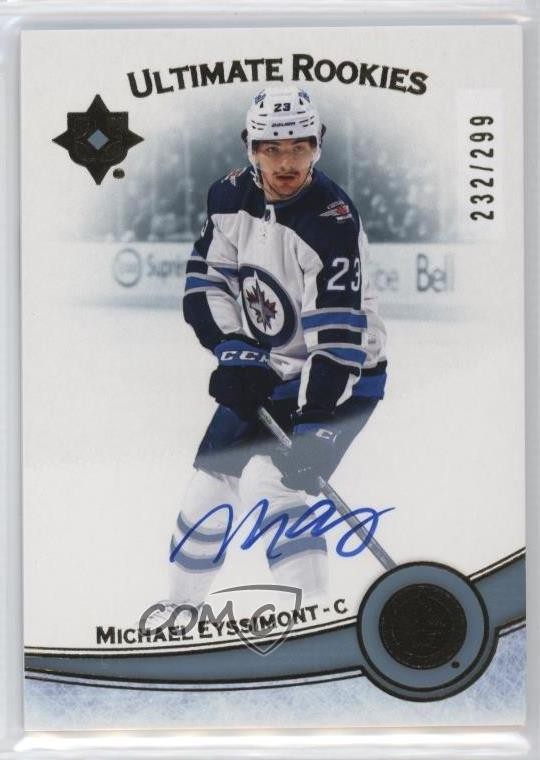 2022 Ultimate Collection Rookies /299 Michael Eyssimont #106 Rookie Auto RC 14sr