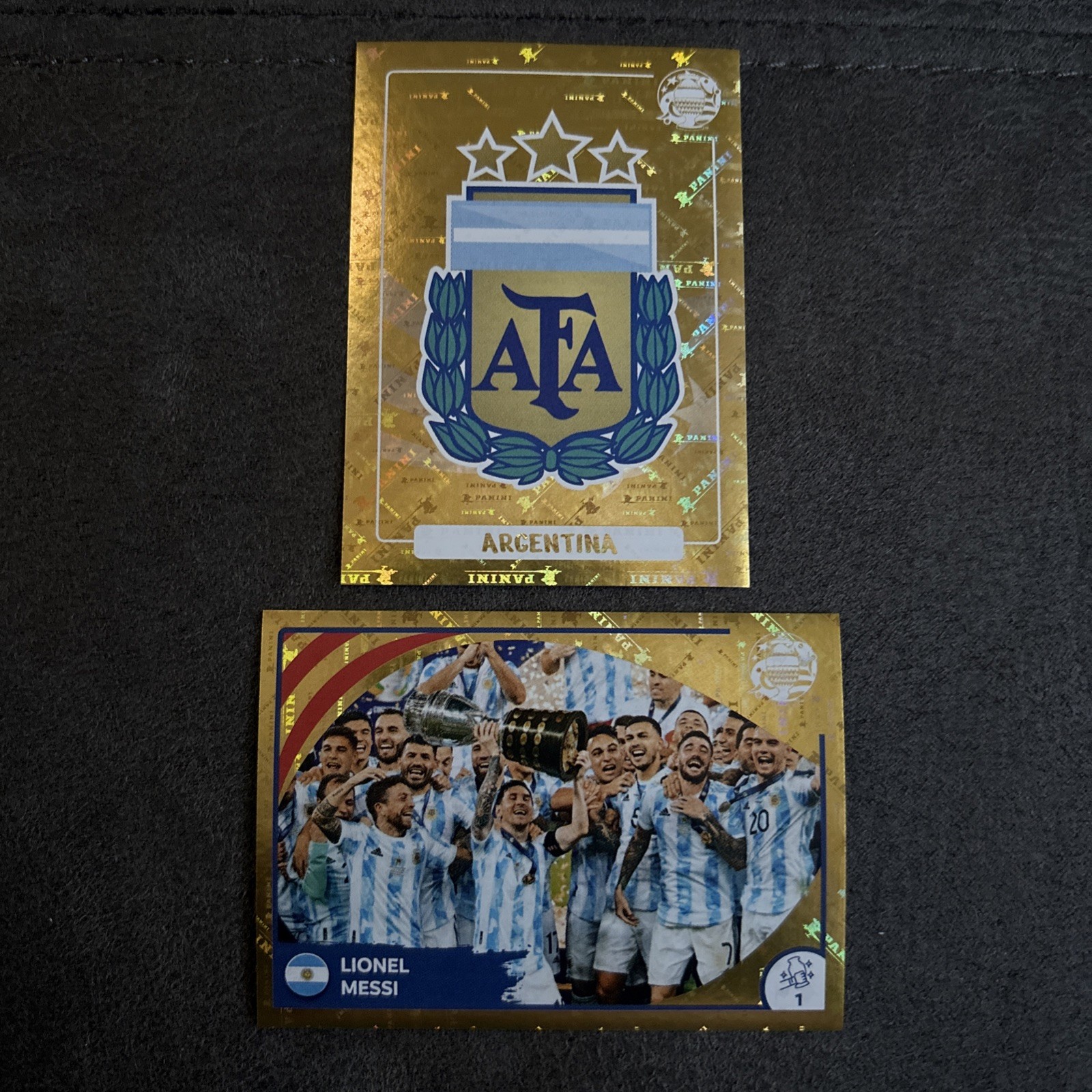 2024 copa america lionel messi & Argentina logo sticker ARG1 & LEG6 combo