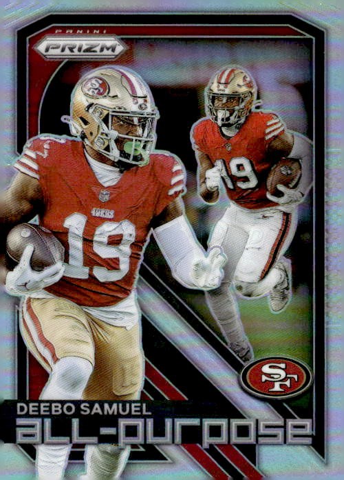 2023 Panini Prizm #APP-DSL Deebo Samuel All Purpose Prizms Silver