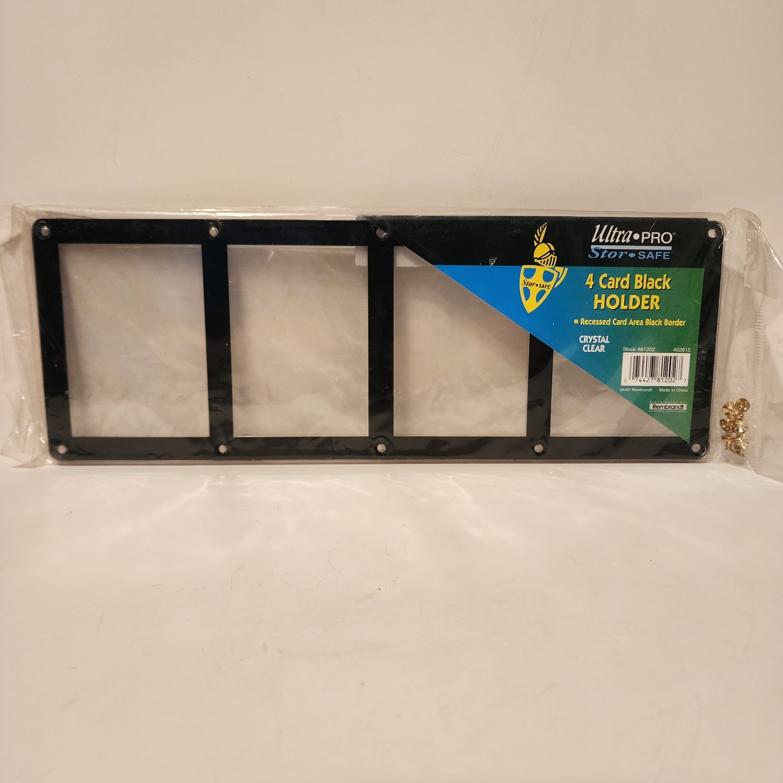 Ultra-Pro #81202 4-Card Screwdown Holder