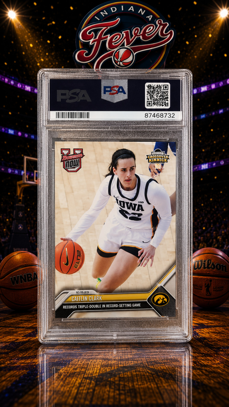 2023-24 Bowman U Now – Caitlin Clark #UI2 psa 10