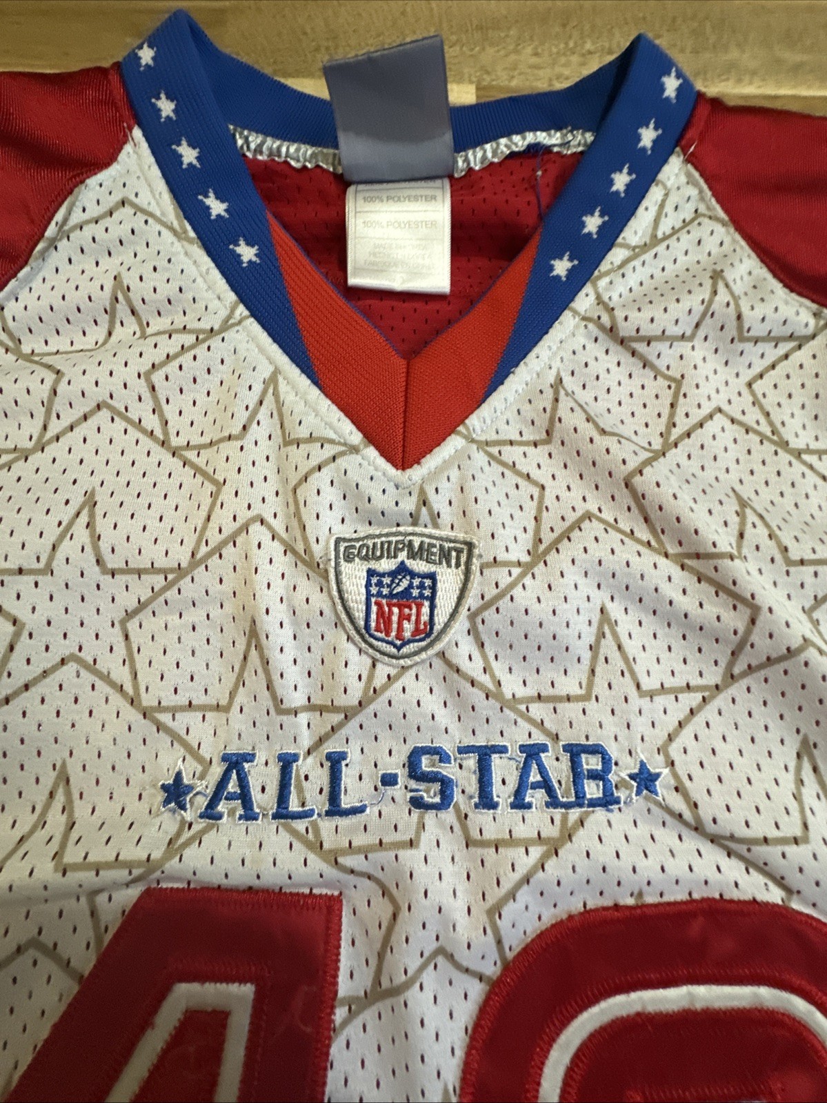 RARE Reebok Troy Polamalu Pittsburgh Steelers 2009 Pro Bowl Jersey Size 50