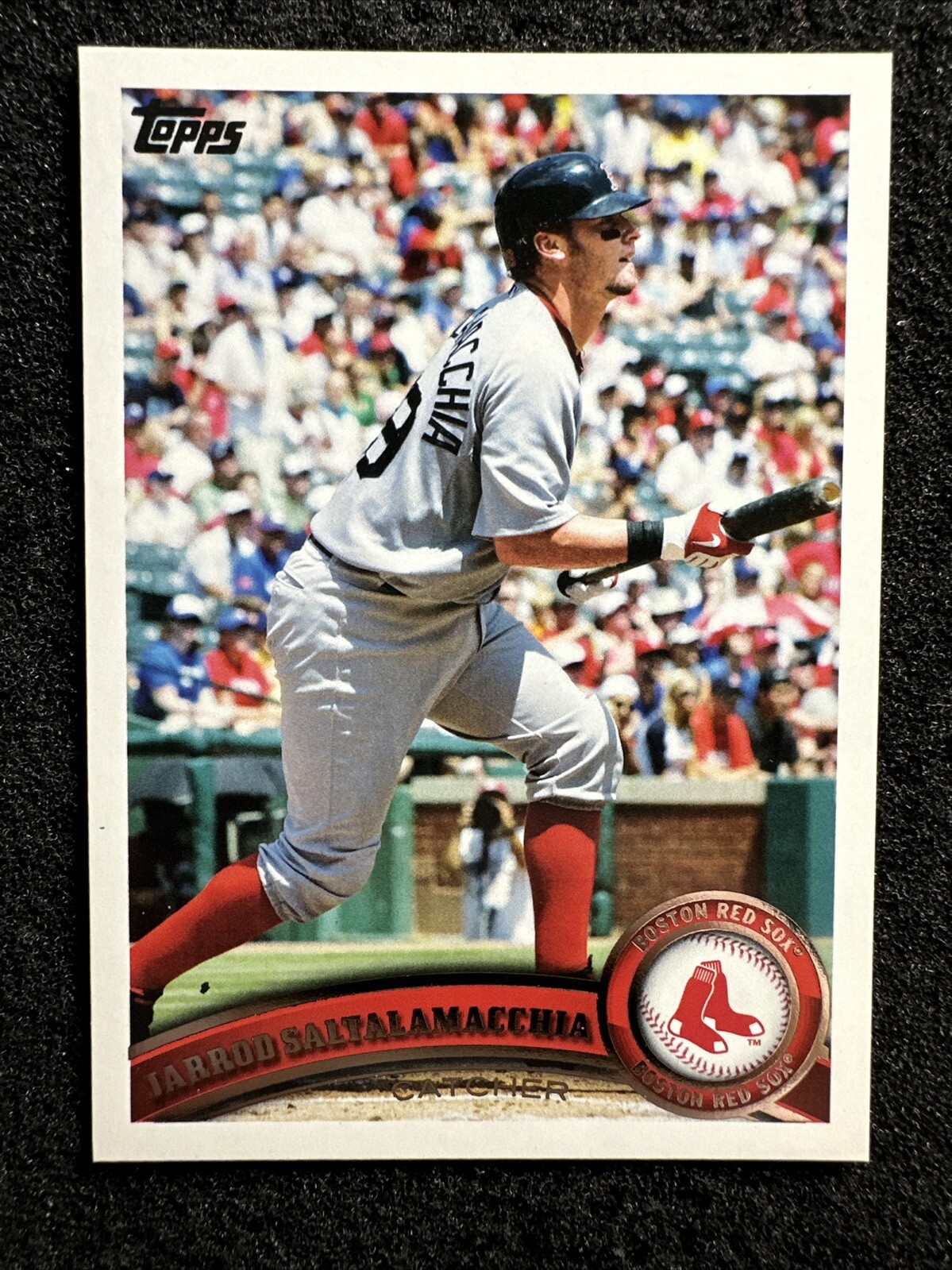 JARROD SALTALAMACCHIA #372 2011 Topps Baseball QTY Boston Red Sox