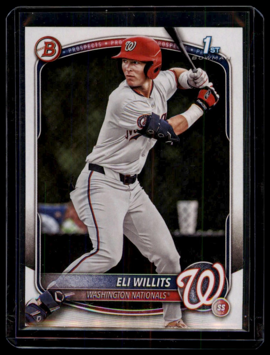 2025 Bowman Draft #BD-1 Eli Willits