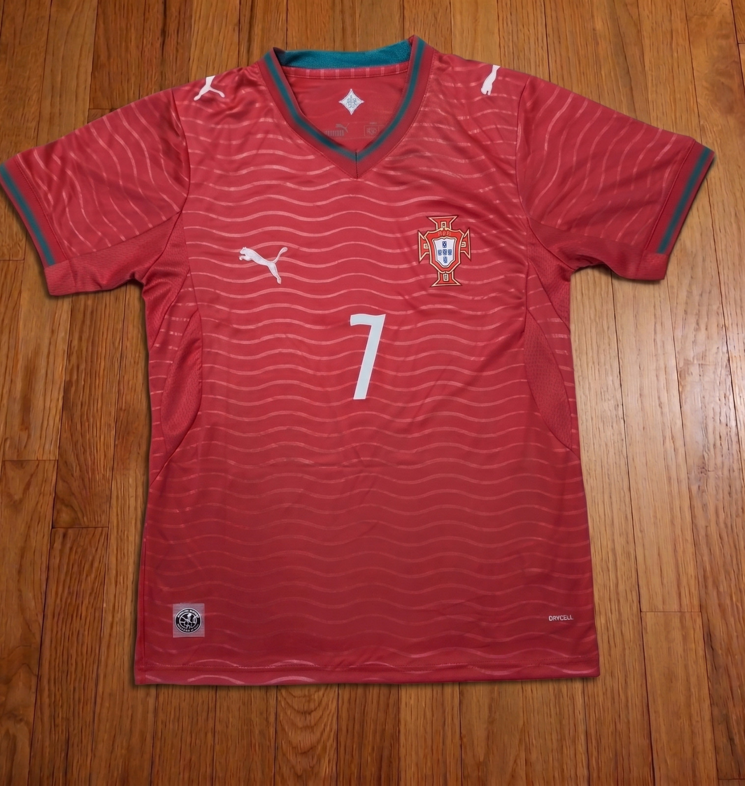 2026 New Adult Portugal Cristiano Ronaldo #7 Home RED Jersey SZ S-2XL