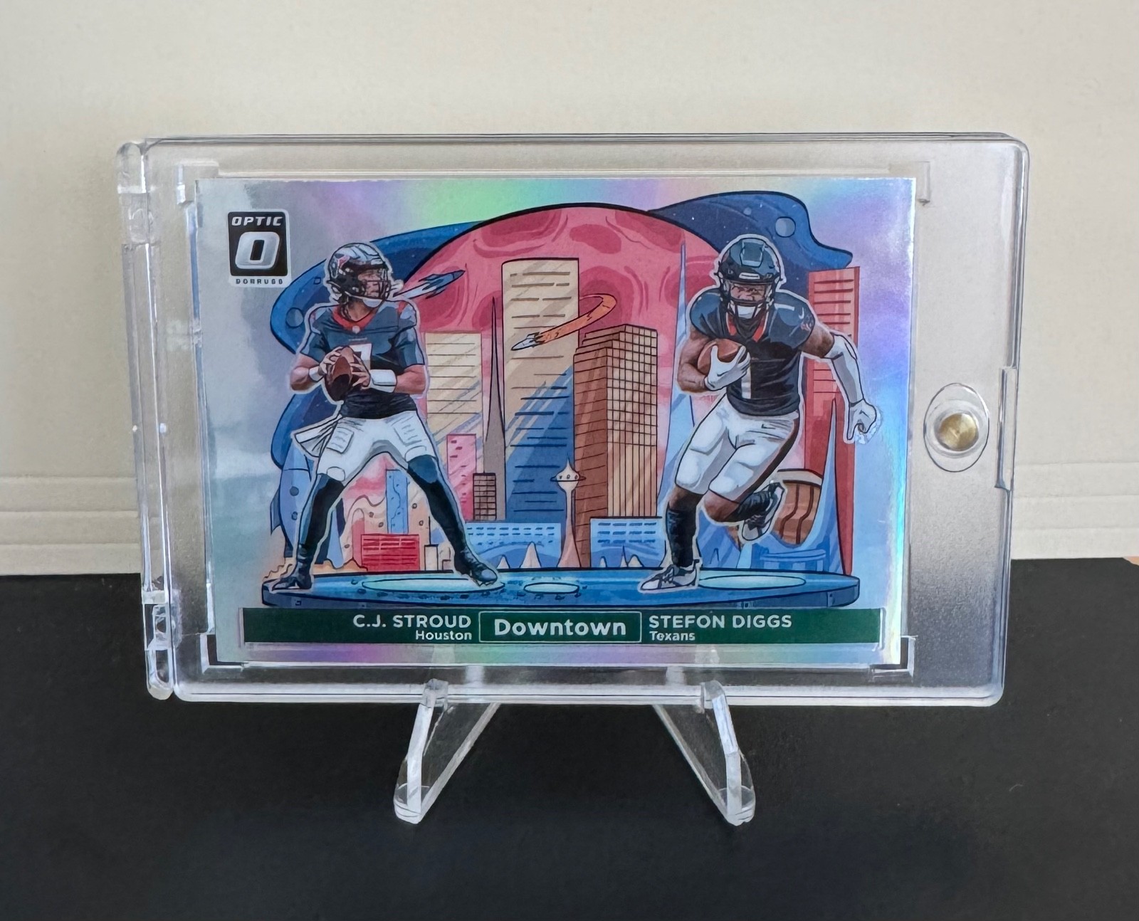 2024 Panini Donruss Optic – Downtown Duos C.J. Stroud, Stefon Diggs #5