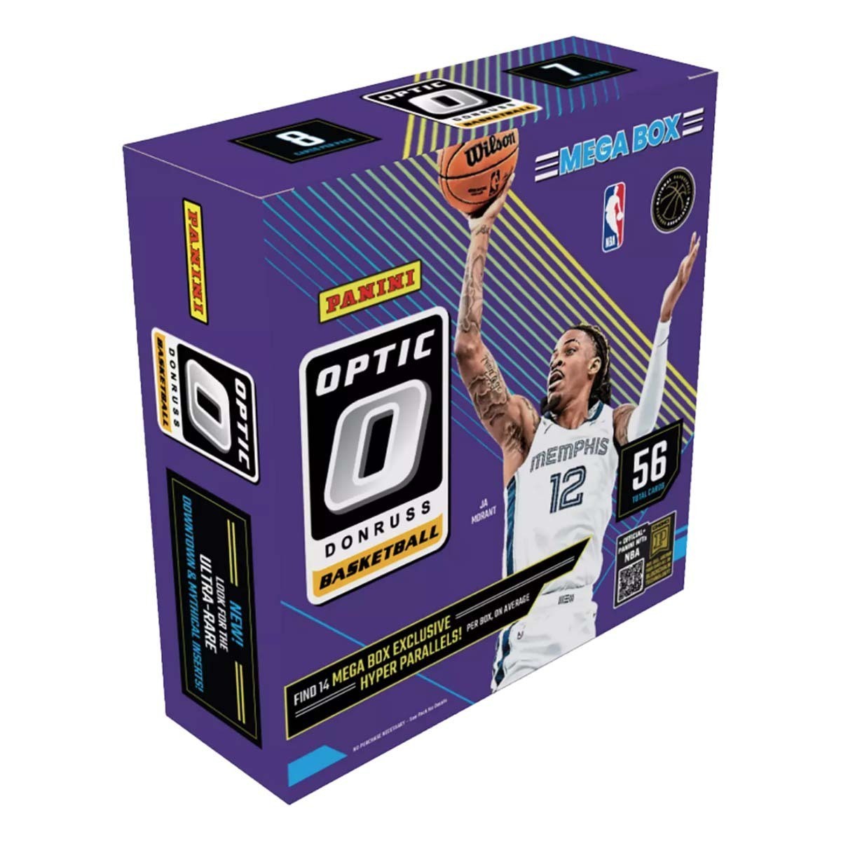 2024-25 Panini Donruss Optic Basketball Trading Card Mega Box Factory Sealed