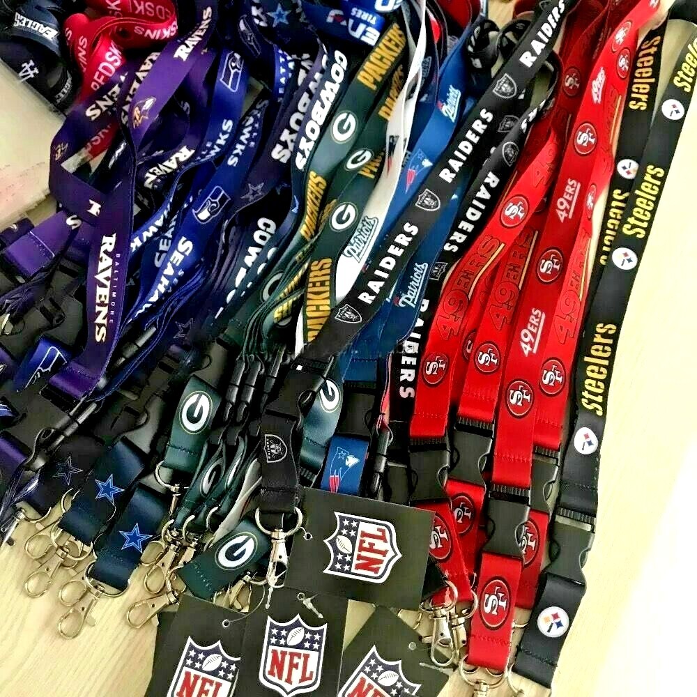 NFL lanyard for each team you choose.