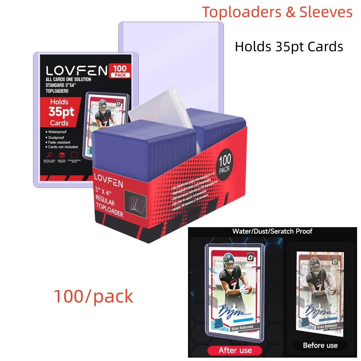 Graded Card Case, Toploader, Magnetic Card Holder For 35PT Pokémon Trading Cards