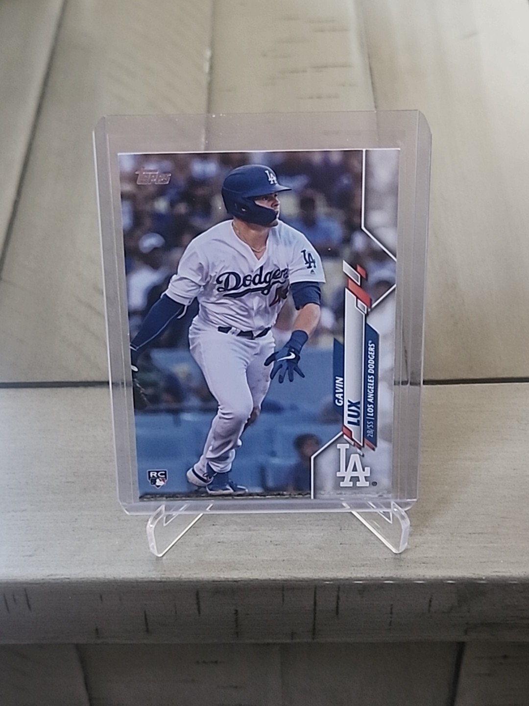 2020 Topps – Base Batting #292 Gavin Lux (RC) Dodgers