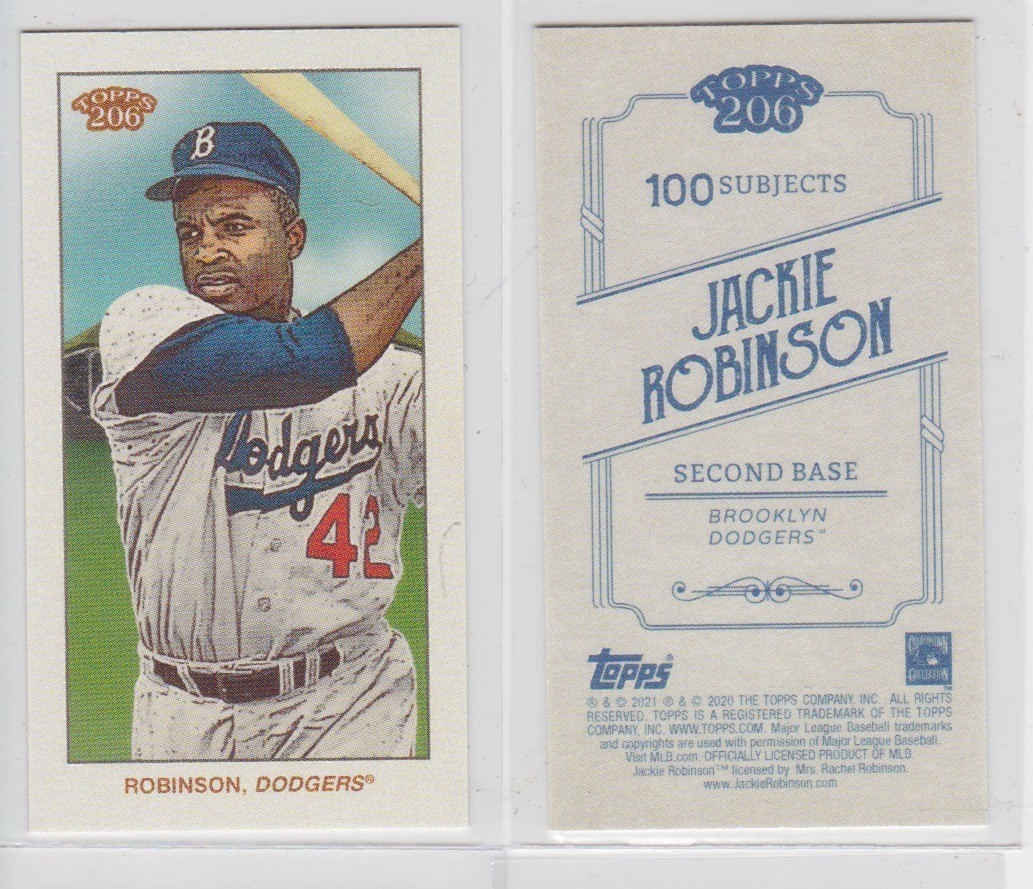 2021-2026 Topps Panini JACKIE ROBINSON Brooklyn Dodgers CHOOSE YOUR CARD HOF