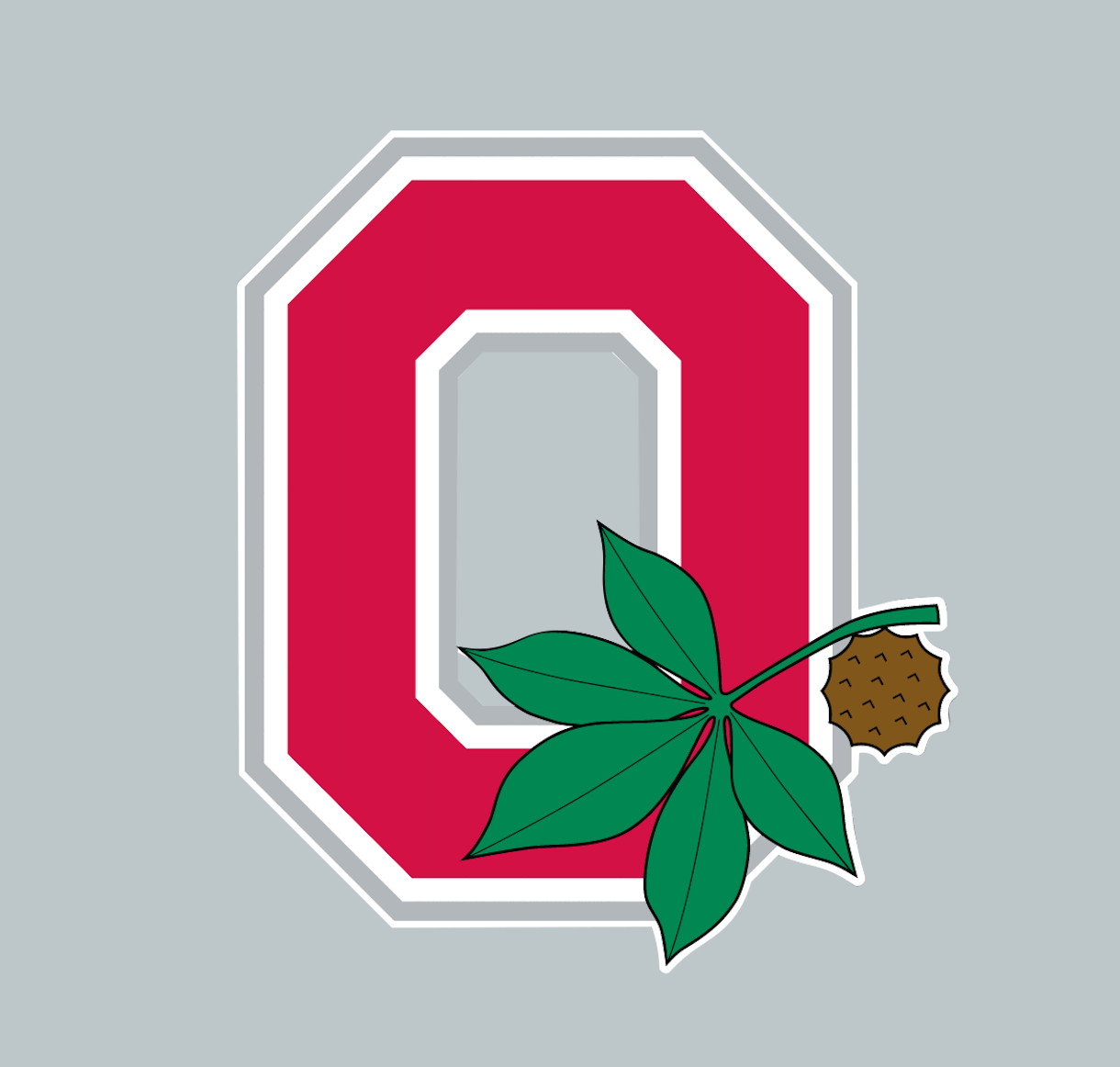 Sticker – Ohio State Buckeyes Logo – Die Cut Laminated Vinyl Decal