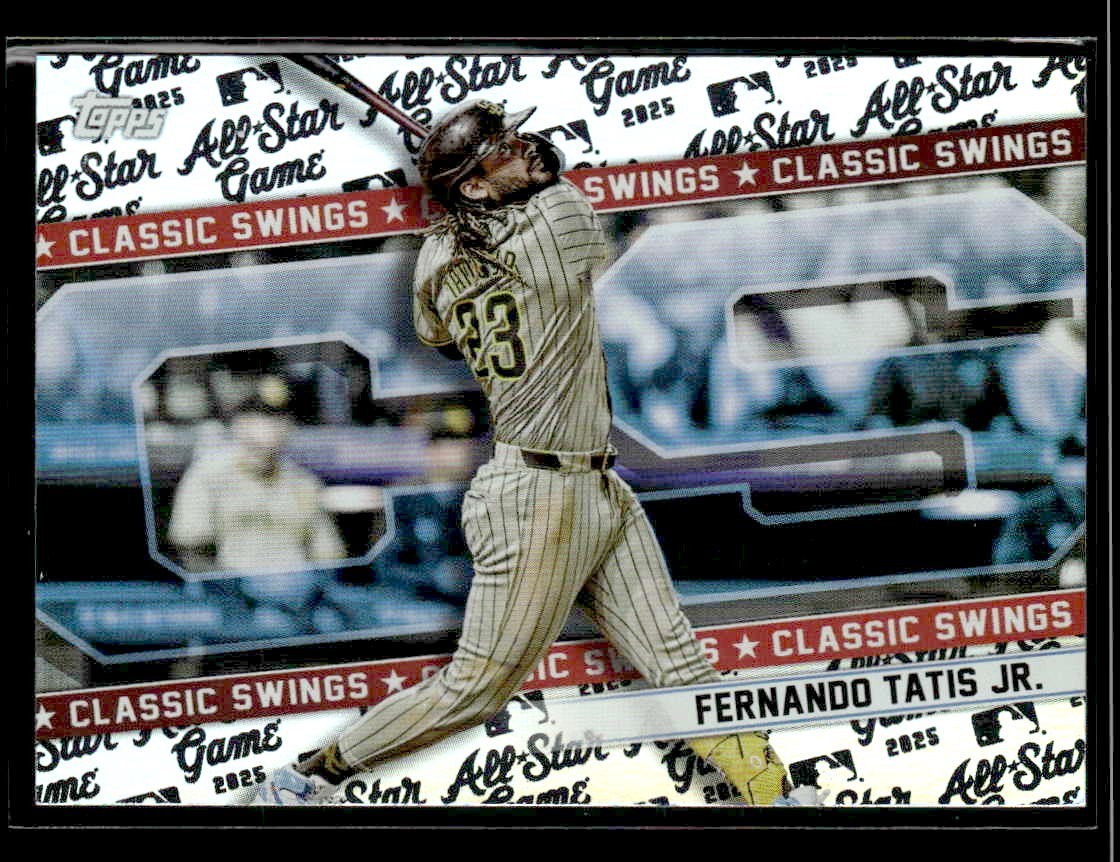 2025 Topps All-Star Game – Classic Swings – #CS-1-25 PYP – Updated 10/29