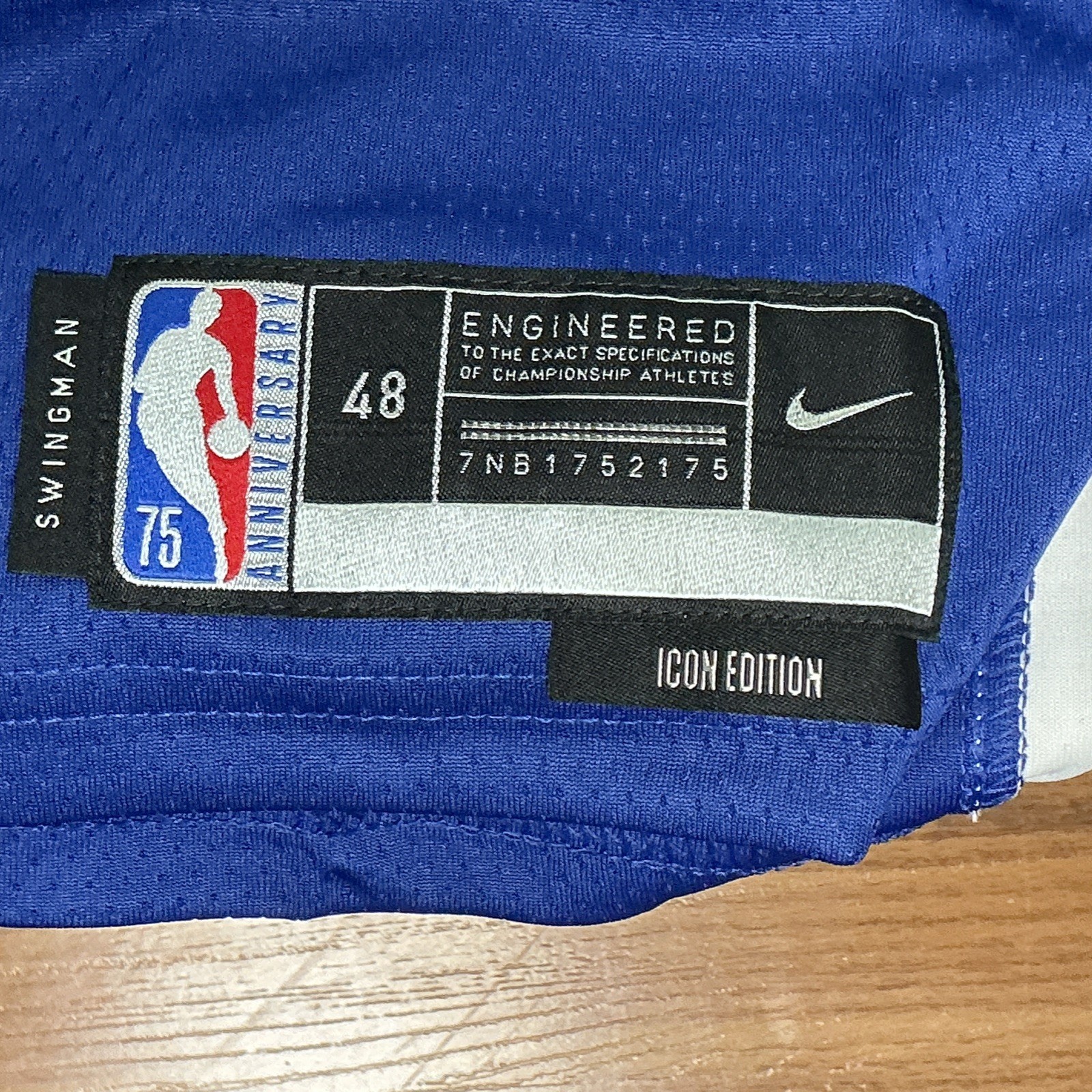 Nike Golden State Jersey Size Large