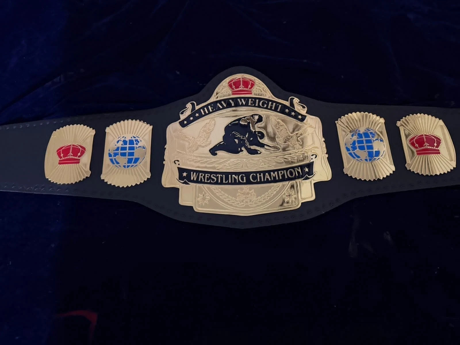 Customized Heavyweight Wrestling Championship Belt Adult Size 2mm Adult Size