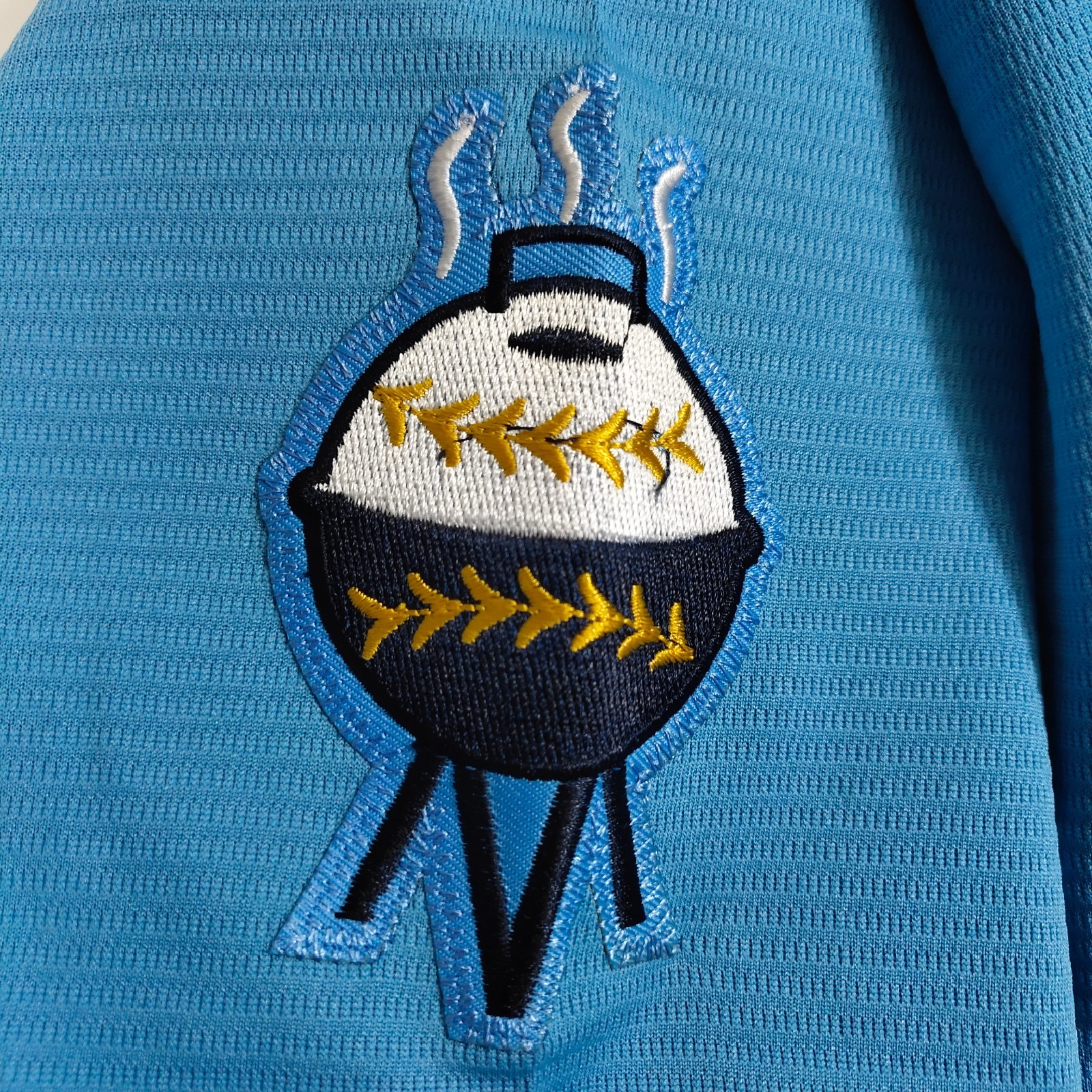 Milwaukee Brewers Baseball Jersey, Blank, Embroidered, Blue