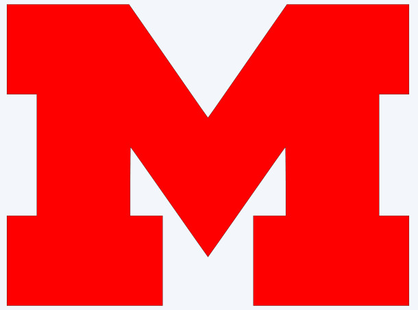 UofM Michigan Block M Vinyl Decal Sticker – You choose color and size