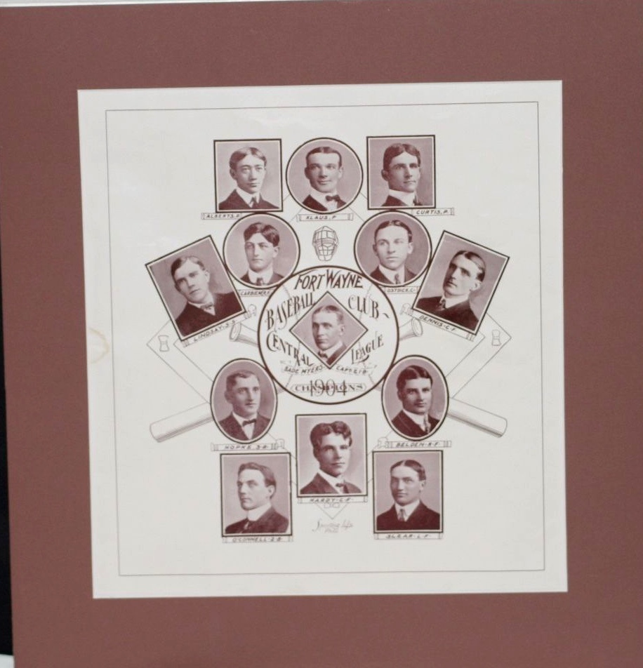 Scarce! 1904 Fort Wayne Railroaders Champions W601 Sporting Life Premium