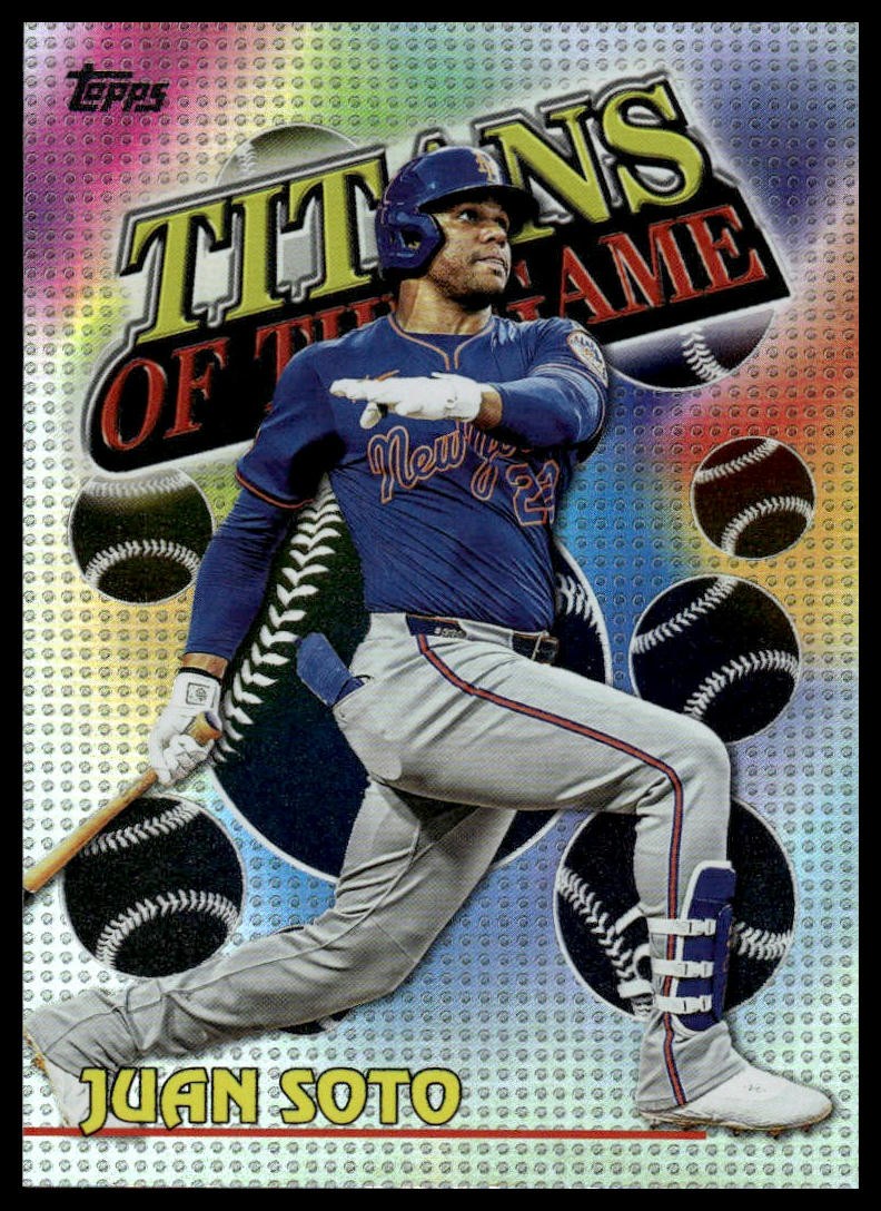 Juan Soto 2026 Topps #TOG-11 New York Mets Titans of the Game