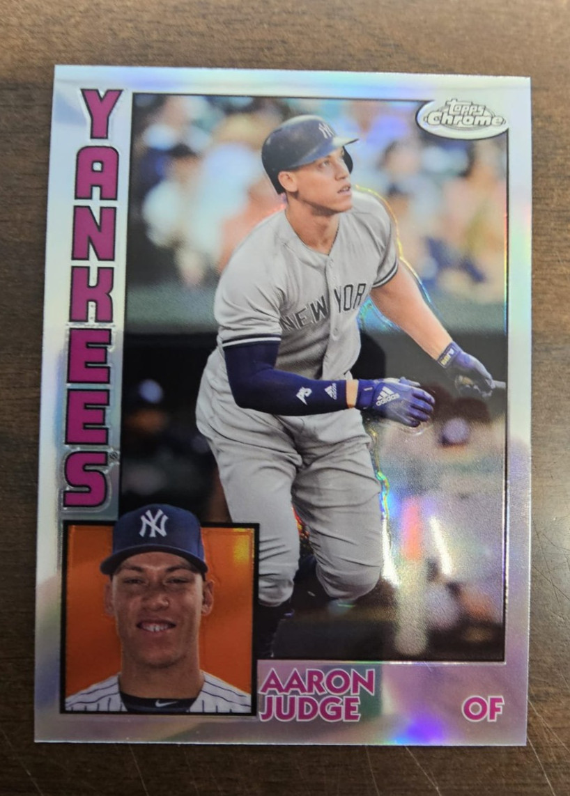 2019 Topps Chrome 1984 Topps Refractor Aaron Judge #84TC-1