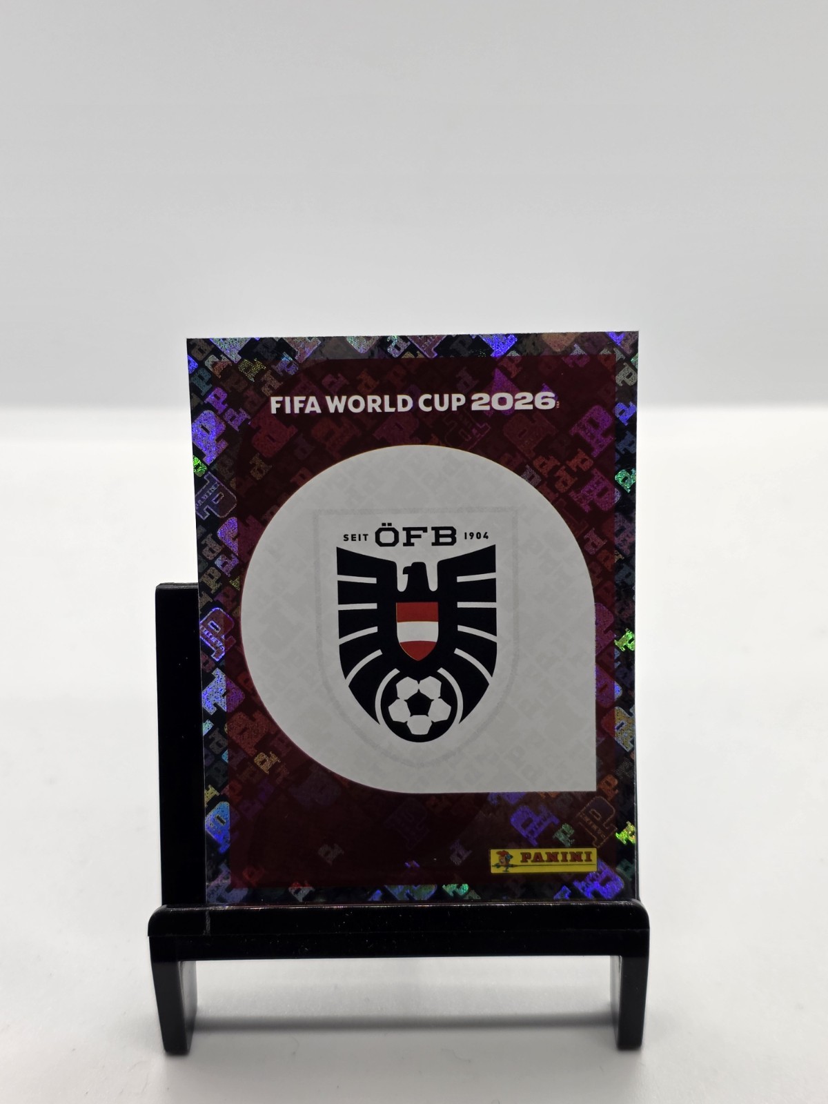 2026 Panini FIFA World Cup Austria Logo Foil AUT 1