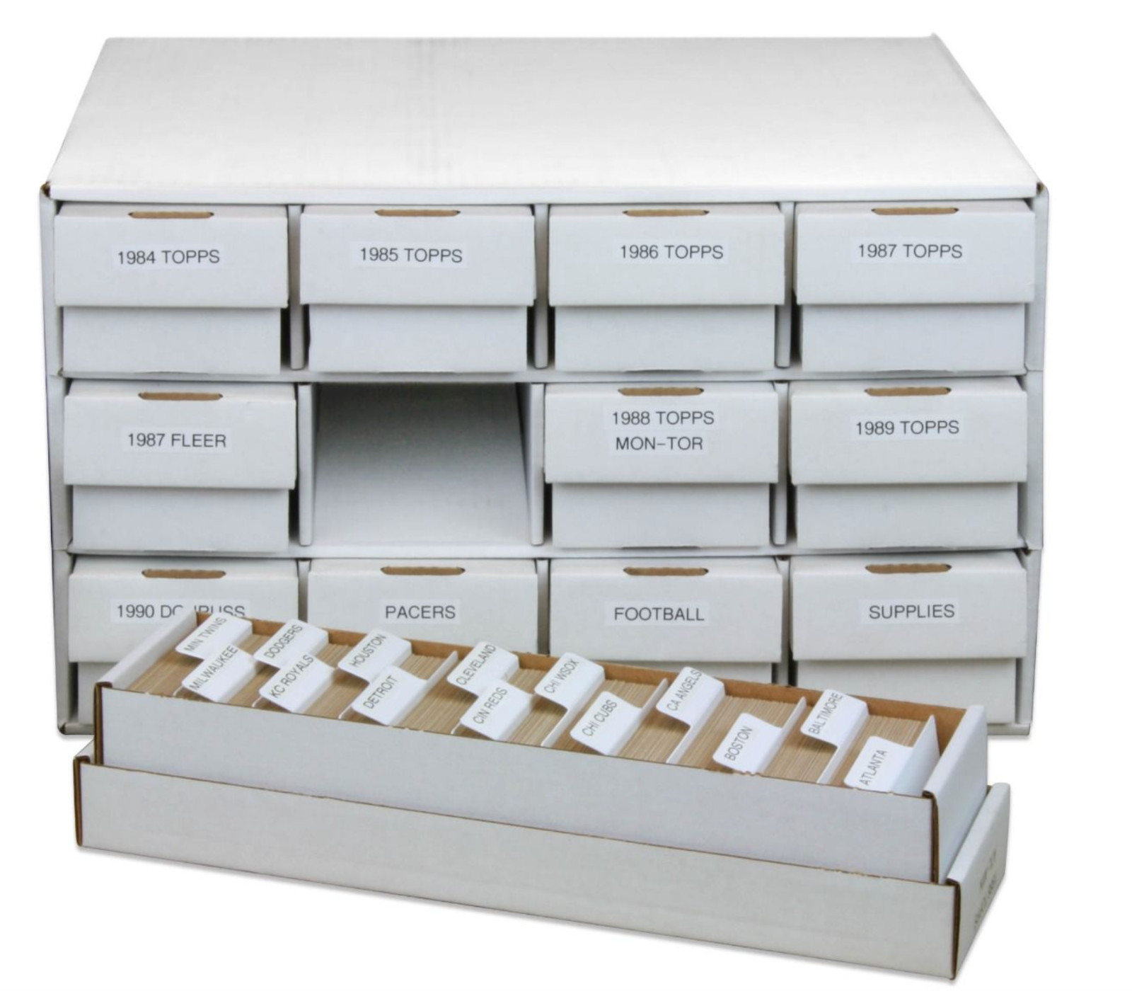 BCW Trading Card Dividers – Horizontal 10 count. – read description for shipping