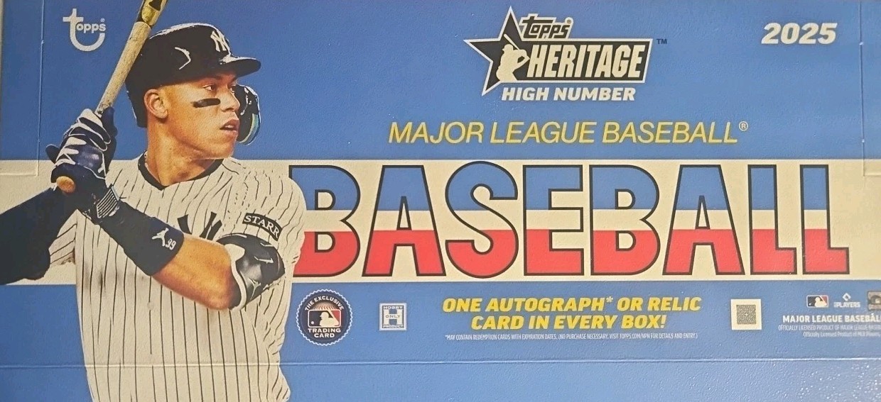 2025 Topps Heritage High Number Base Set 501-700
